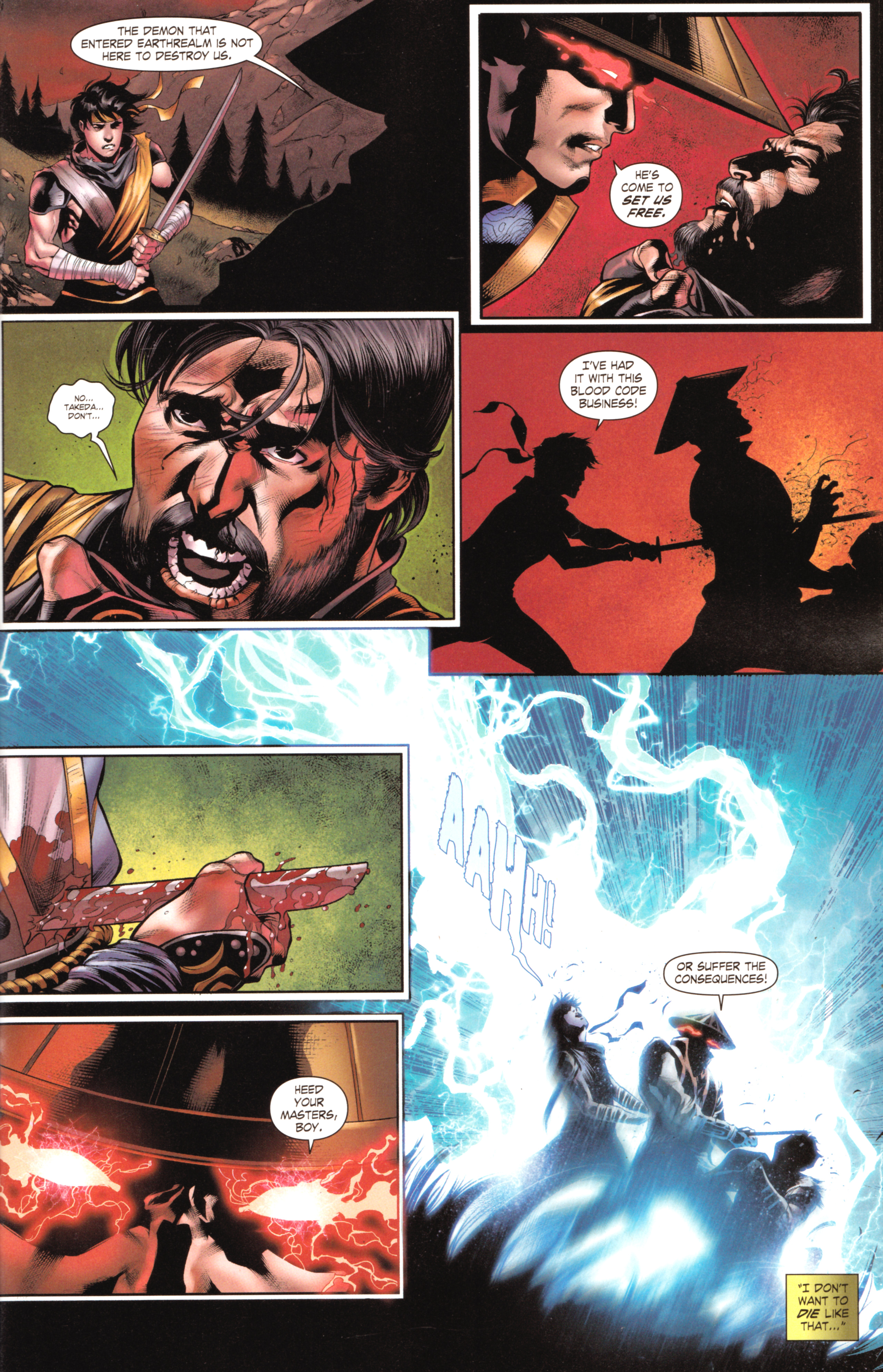 Read online Mortal Kombat X [II] comic -  Issue #4 - 5