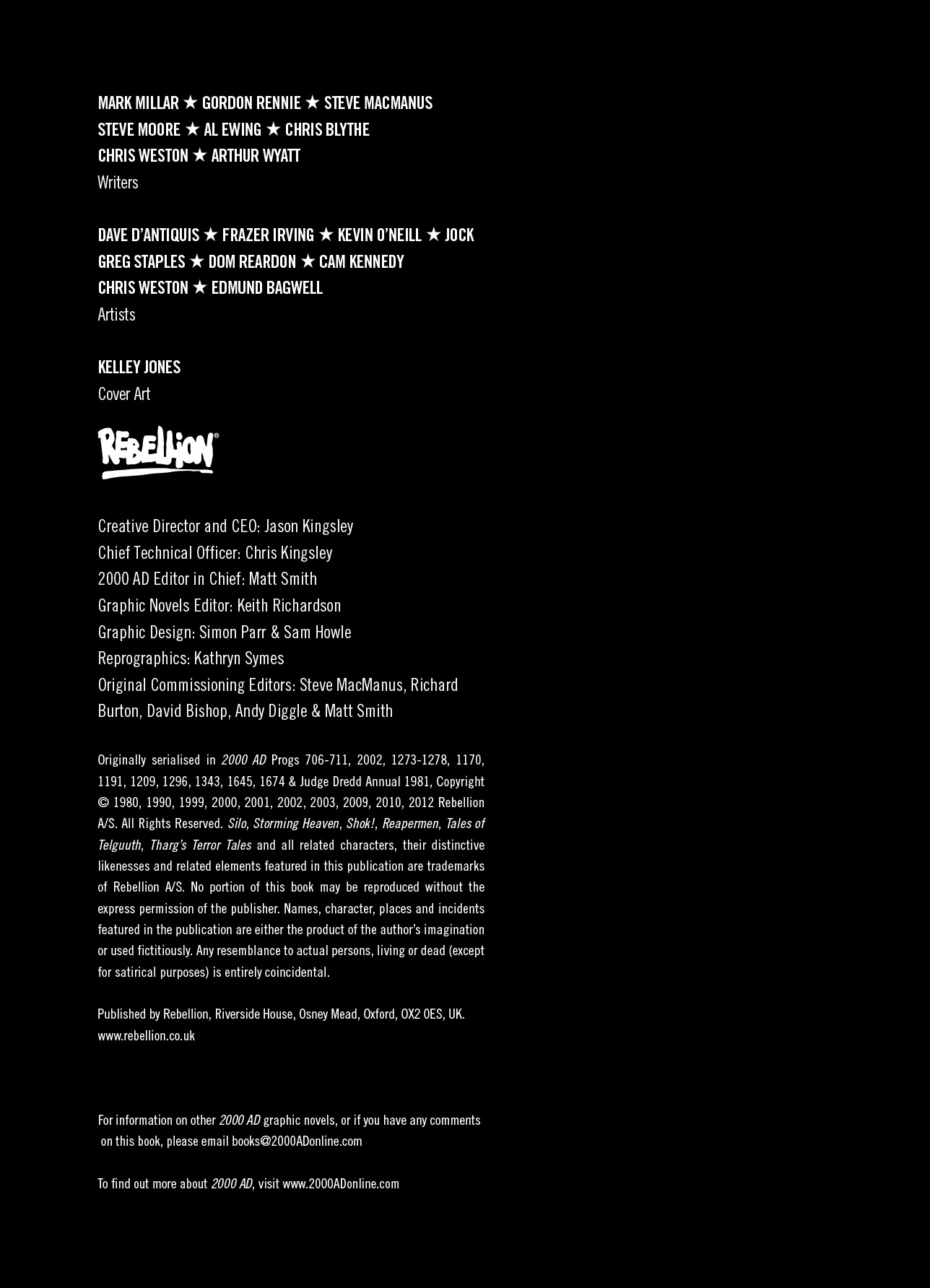 Read online Tharg's Creepy Chronicles comic -  Issue # TPB - 2