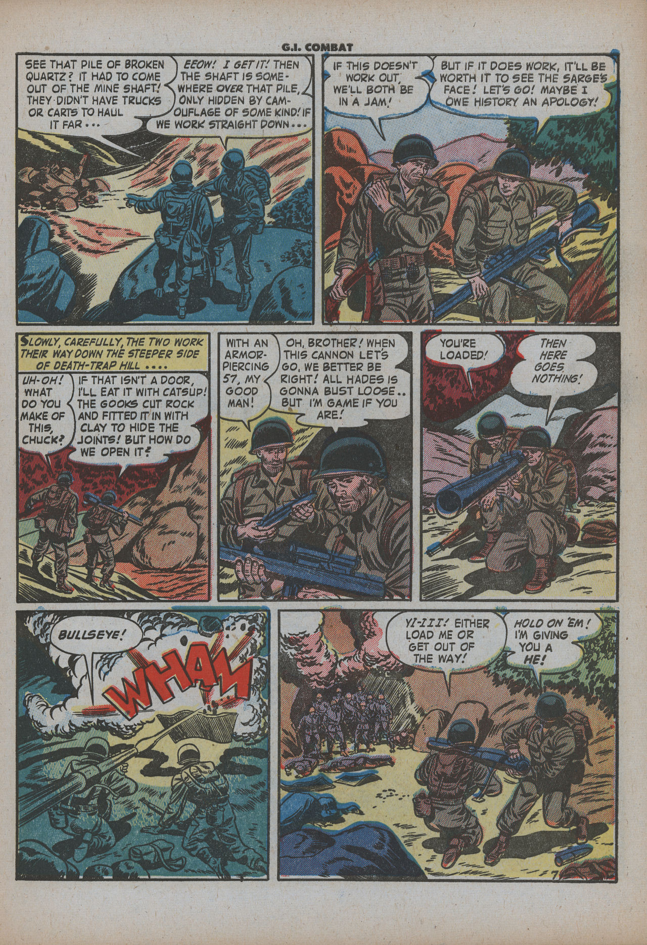 Read online G.I. Combat (1952) comic -  Issue #8 - 10