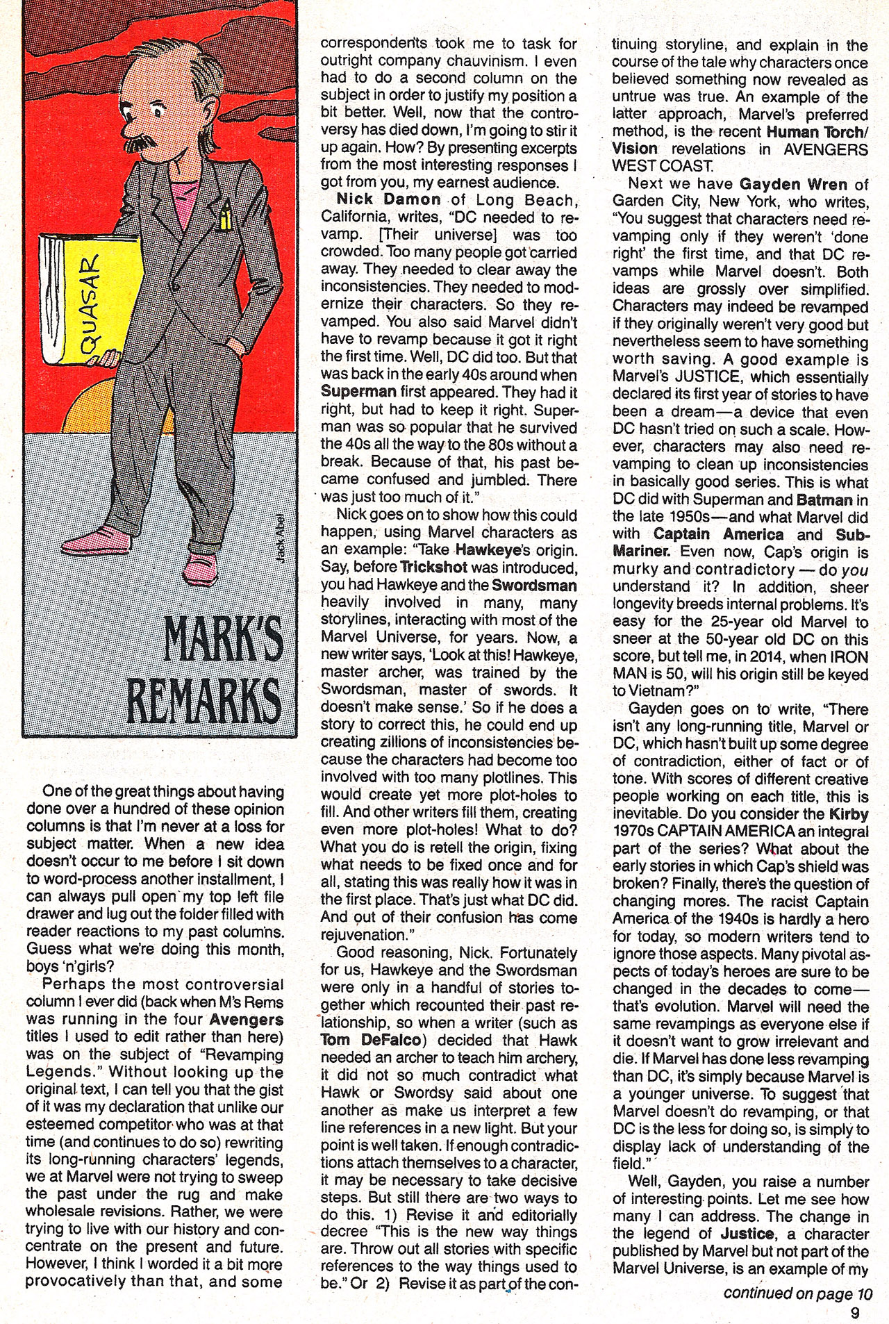 Read online Marvel Age comic -  Issue #82 - 11