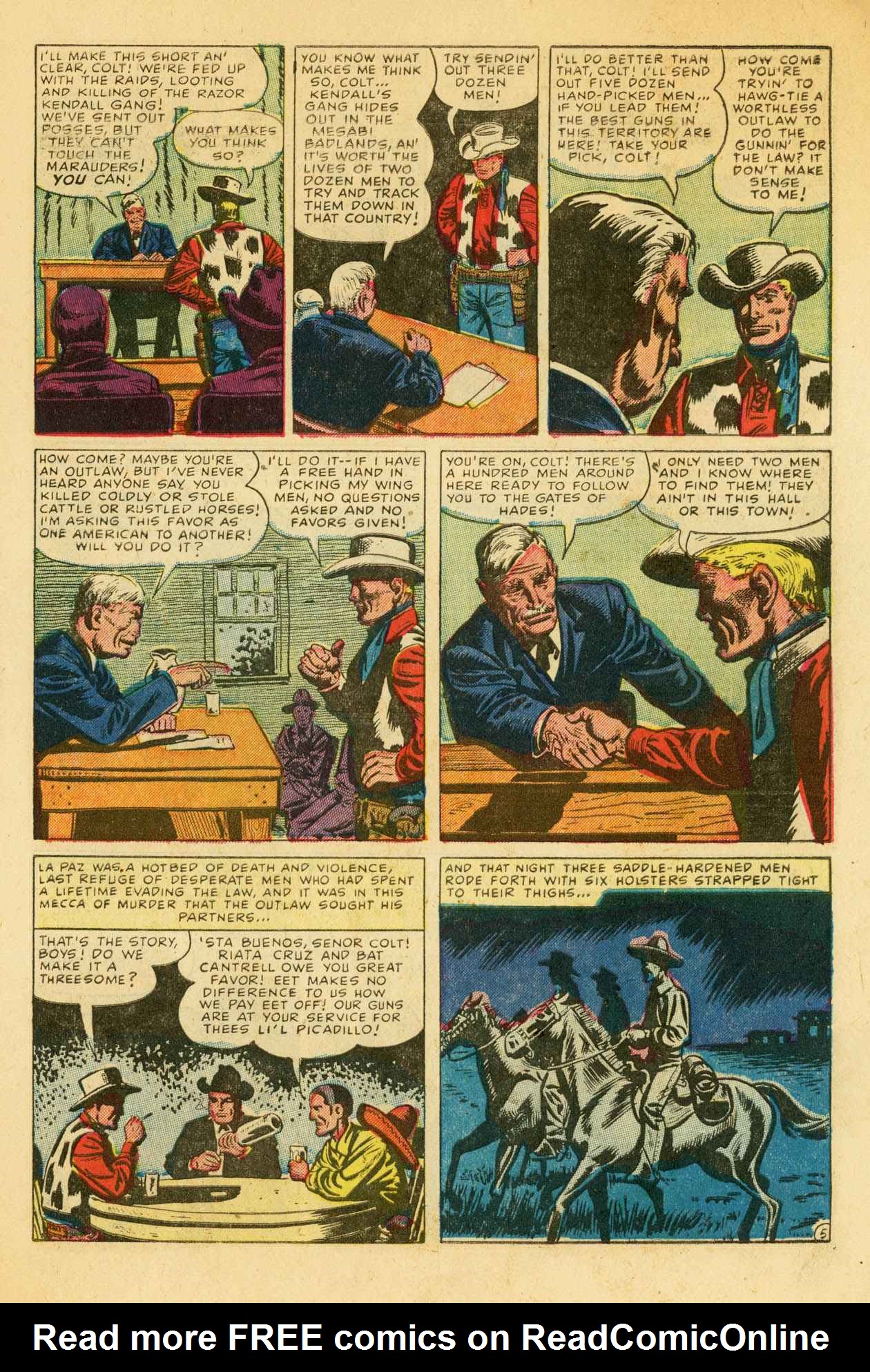 Read online Wild Western comic -  Issue #28 - 7