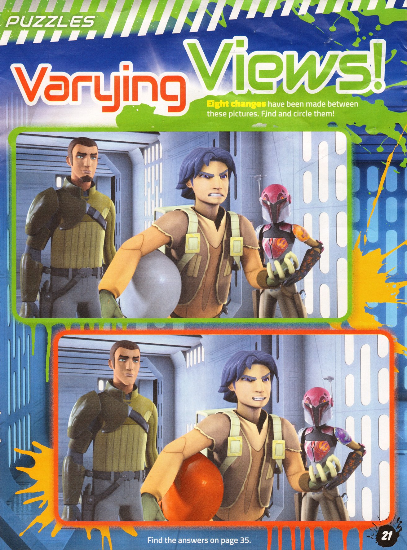 Read online Star Wars Rebels Magazine comic -  Issue #4 - 21