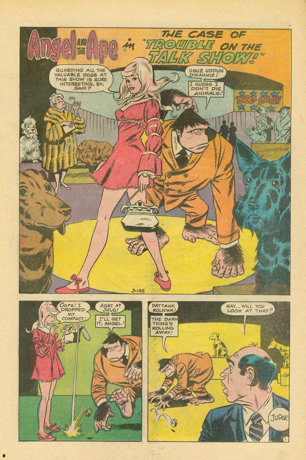 Read online Angel And The Ape (1968) comic -  Issue #4 - 17