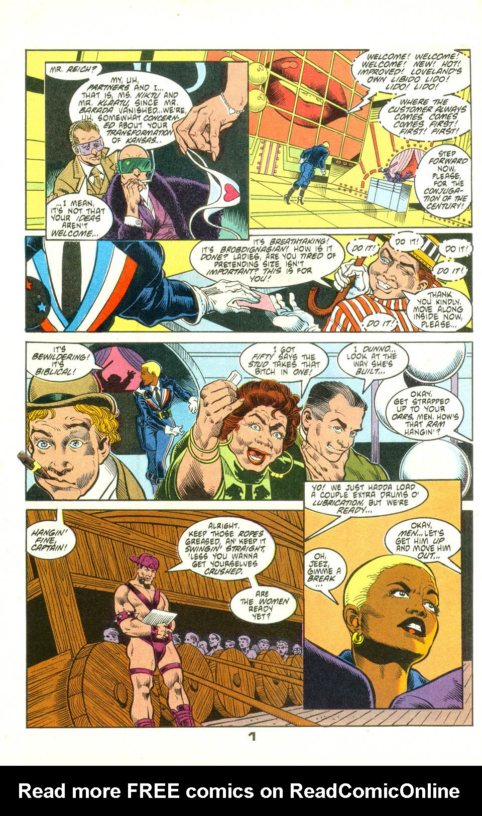 Read online American Flagg! comic -  Issue #25 - 23
