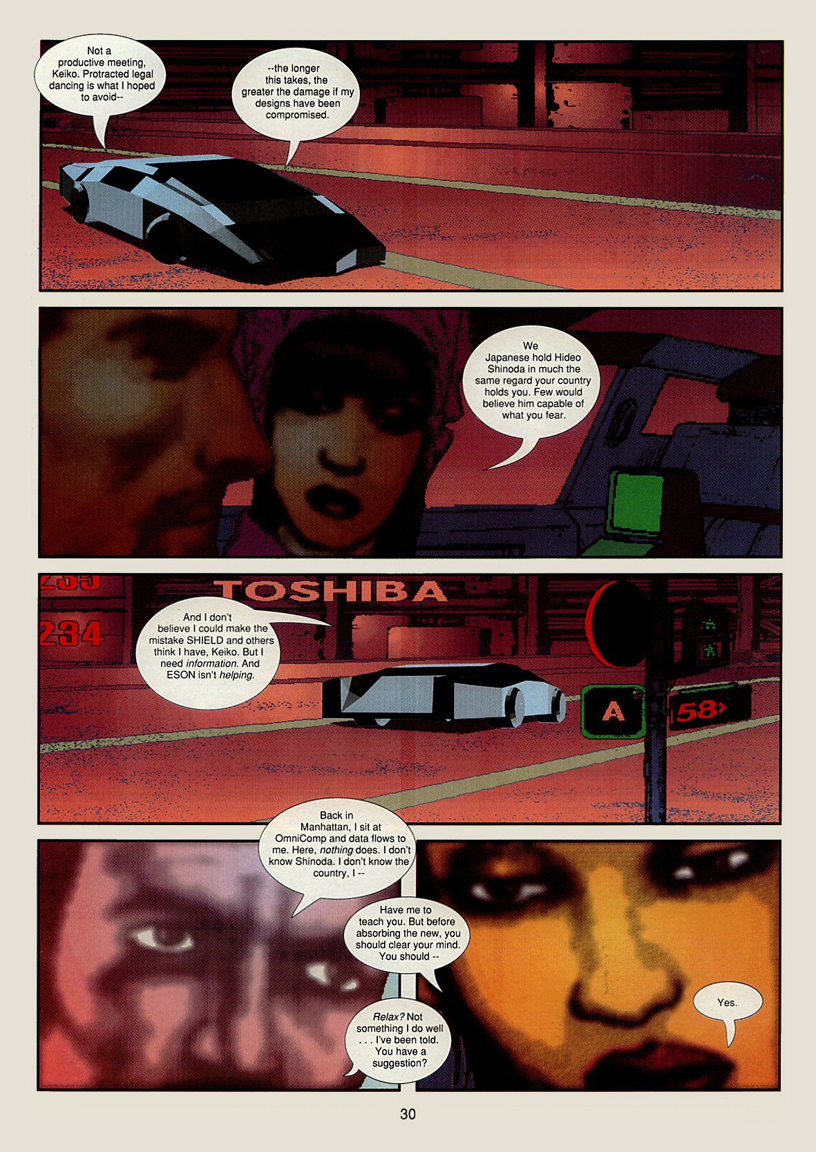 Read online Marvel Graphic Novel comic -  Issue #33 - Iron Man - Crash - 31