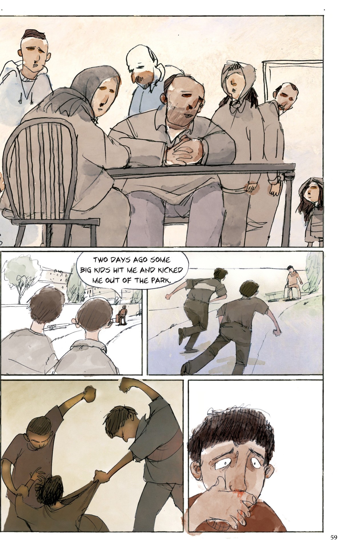 Read online The Unwanted: Stories of the Syrian Refugees comic -  Issue # TPB - 54
