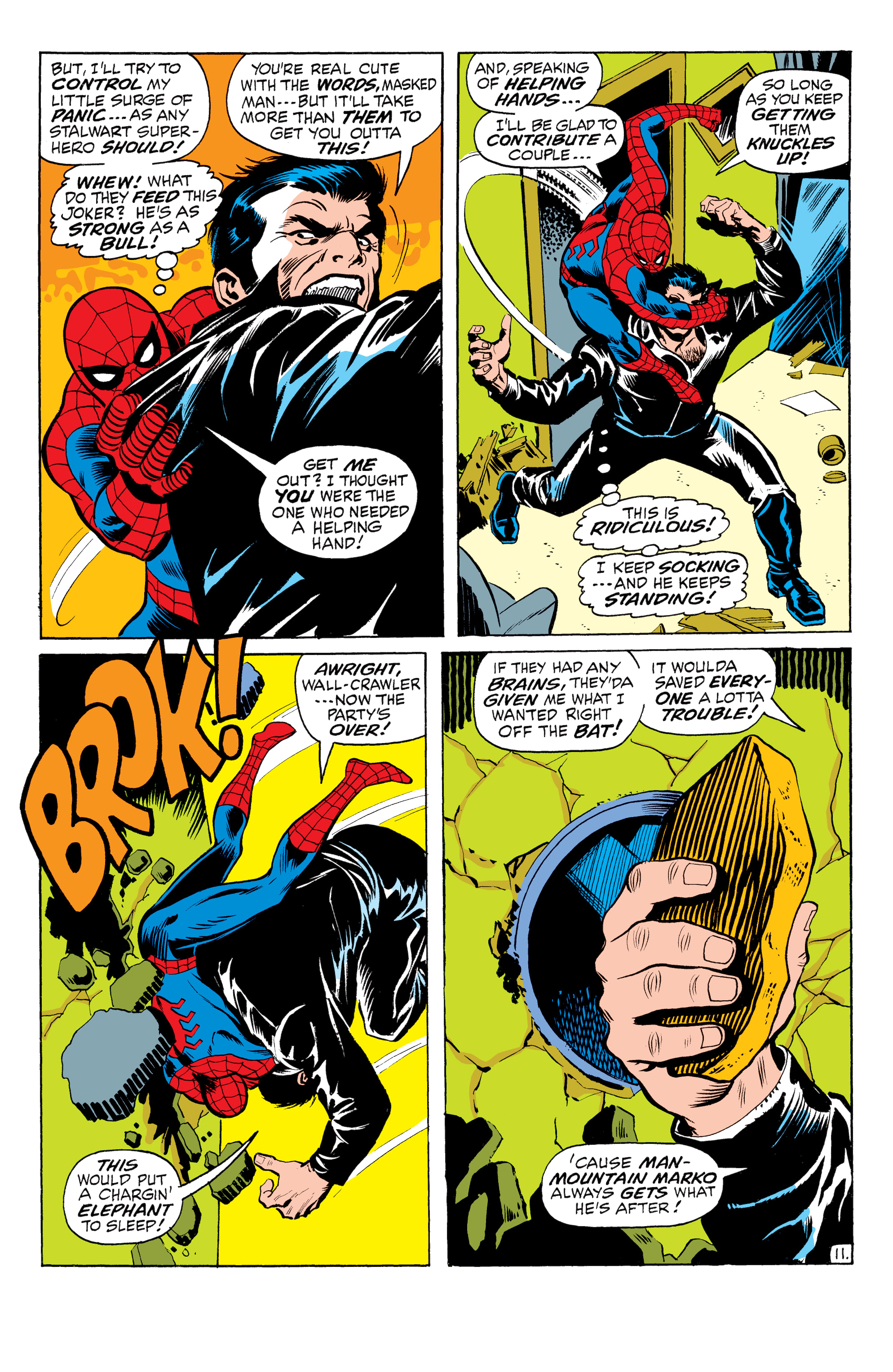 Read online Amazing Spider-Man Epic Collection comic -  Issue # The Secret of the Petrified Tablet (Part 2) - 70