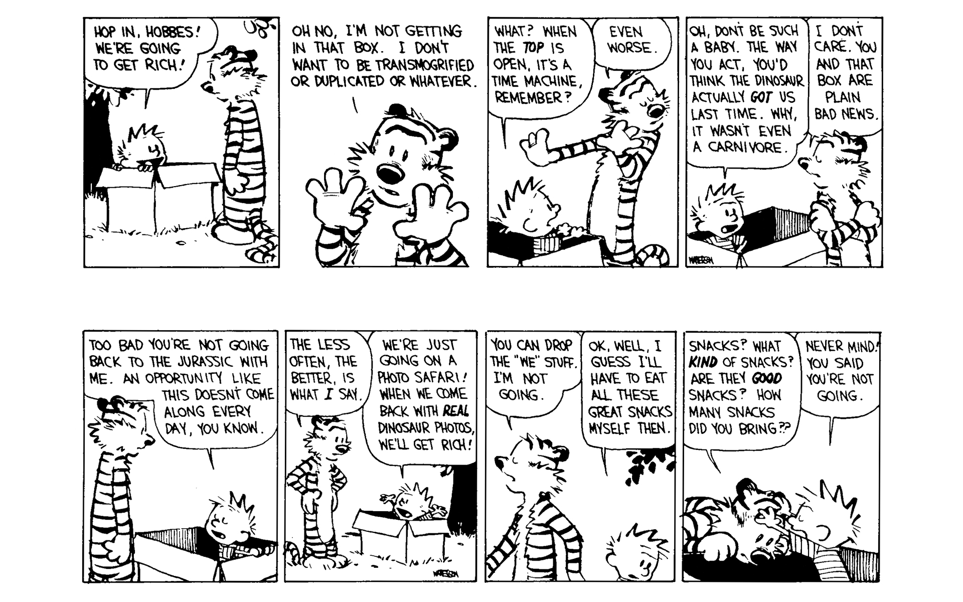 Read online Calvin and Hobbes comic -  Issue #6 - 164