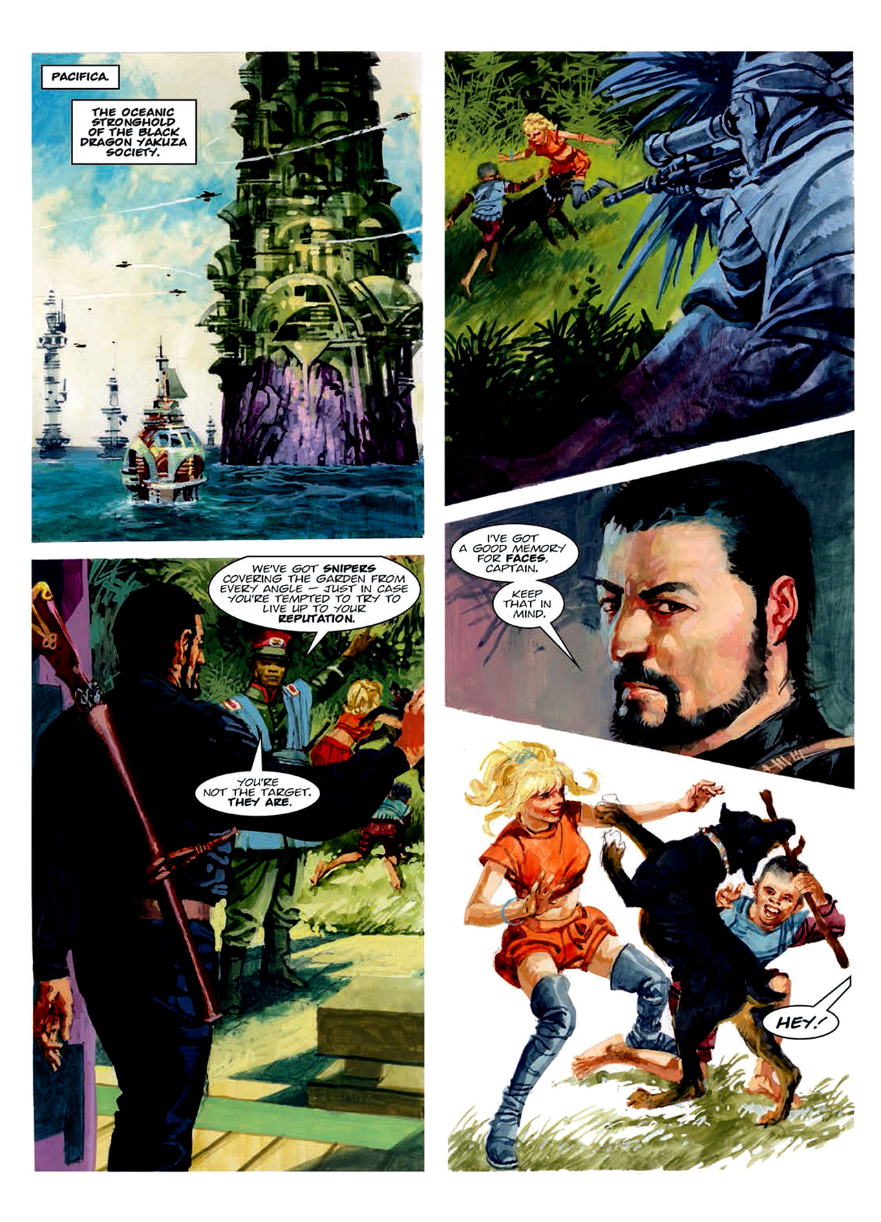 Read online Nikolai Dante comic -  Issue # TPB 6 - 156