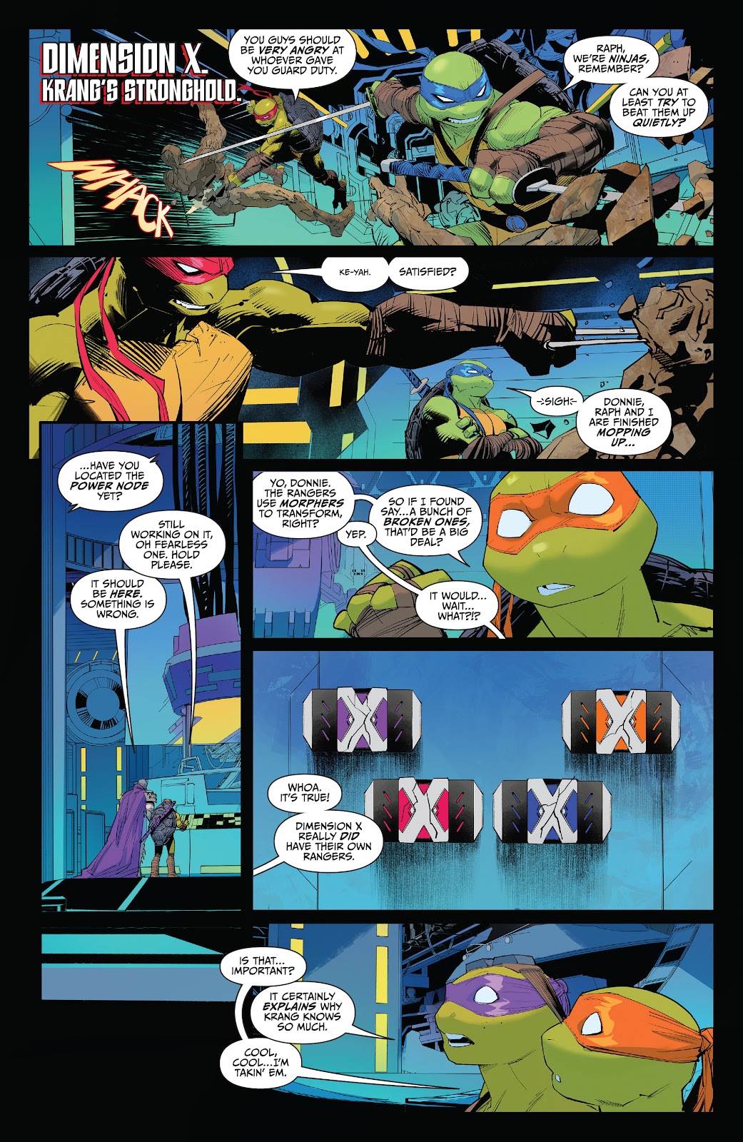 Mighty Morphin Power Rangers/ Teenage Mutant Ninja Turtles II issue 4 - Page 14