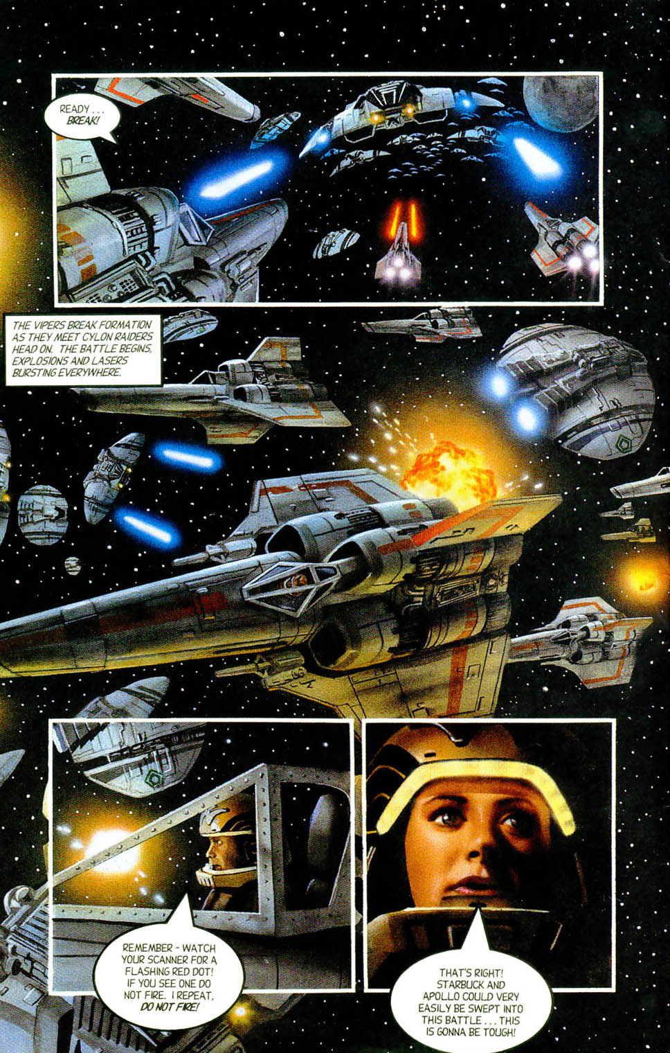 Read online Battlestar Galactica (1997) comic -  Issue #1 - 6