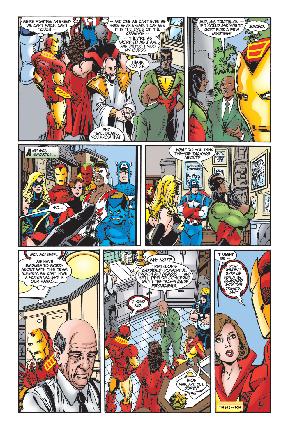 Read online Avengers (1998) comic -  Issue #27 - 17