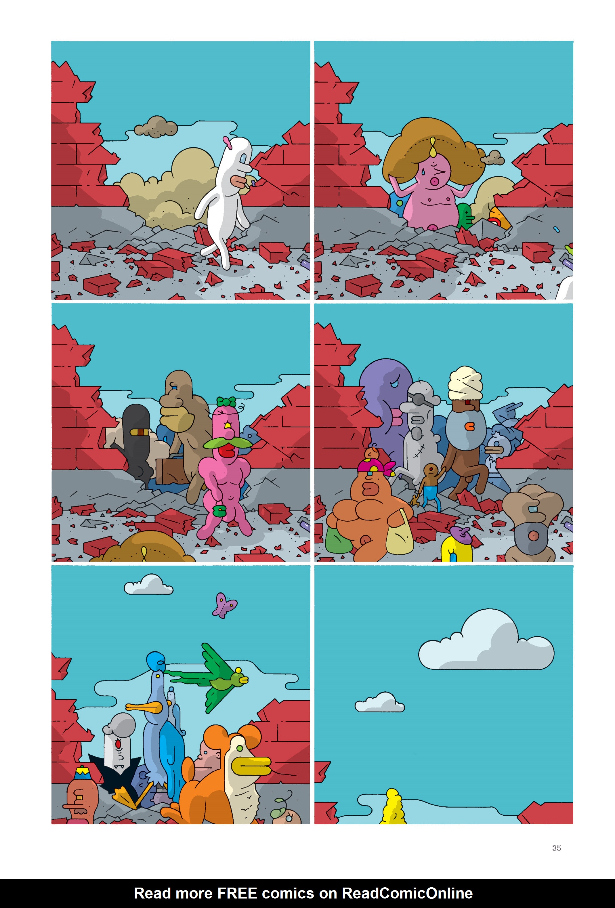 Read online Now: The New Comics Anthology comic -  Issue #2 - 35