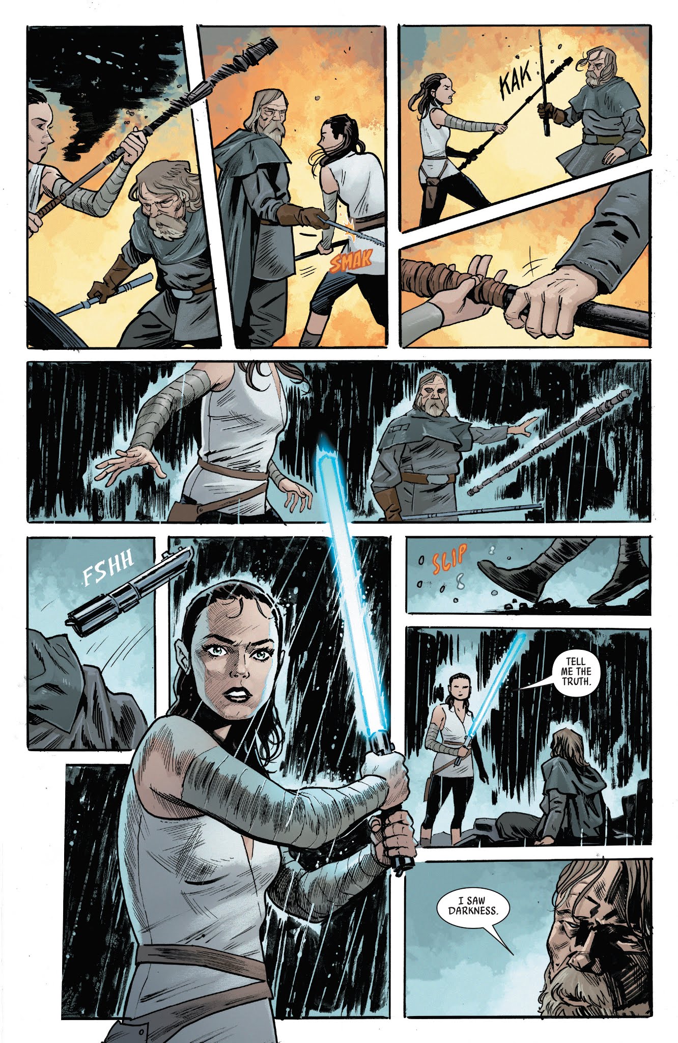 Read online Star Wars: The Last Jedi Adaptation comic -  Issue #4 - 4