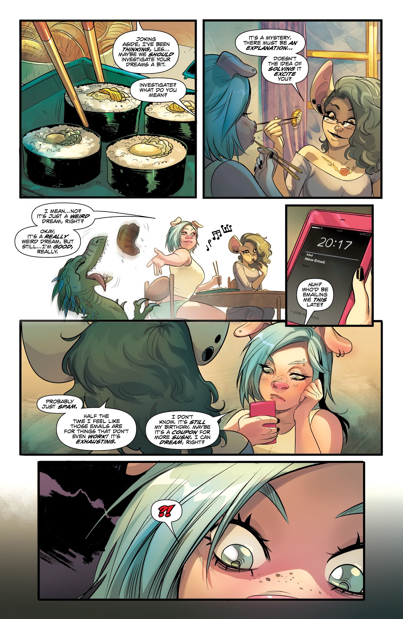 Read online Unnatural comic -  Issue #1 - 21