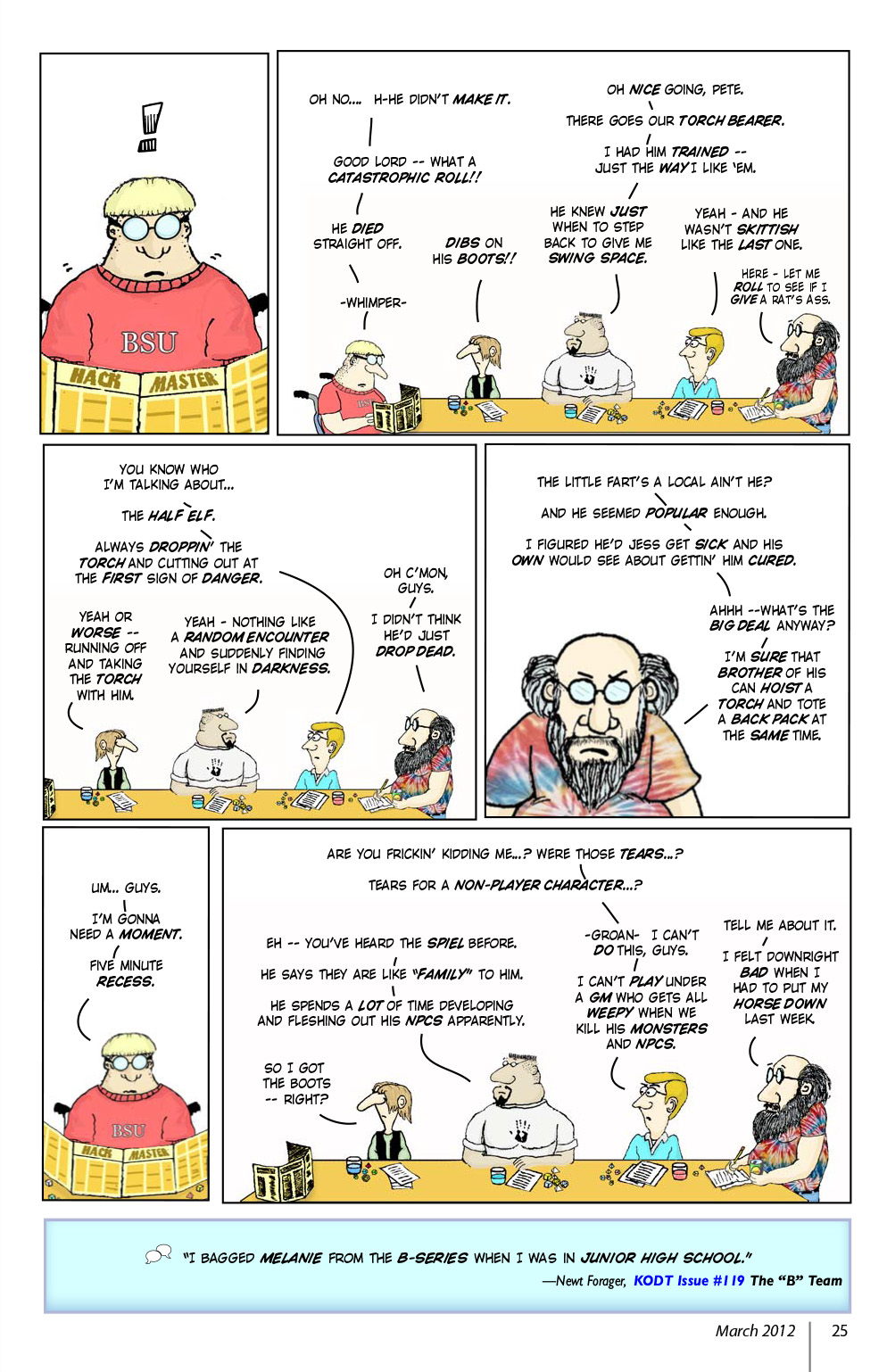 Read online Knights of the Dinner Table comic -  Issue #185 - 27