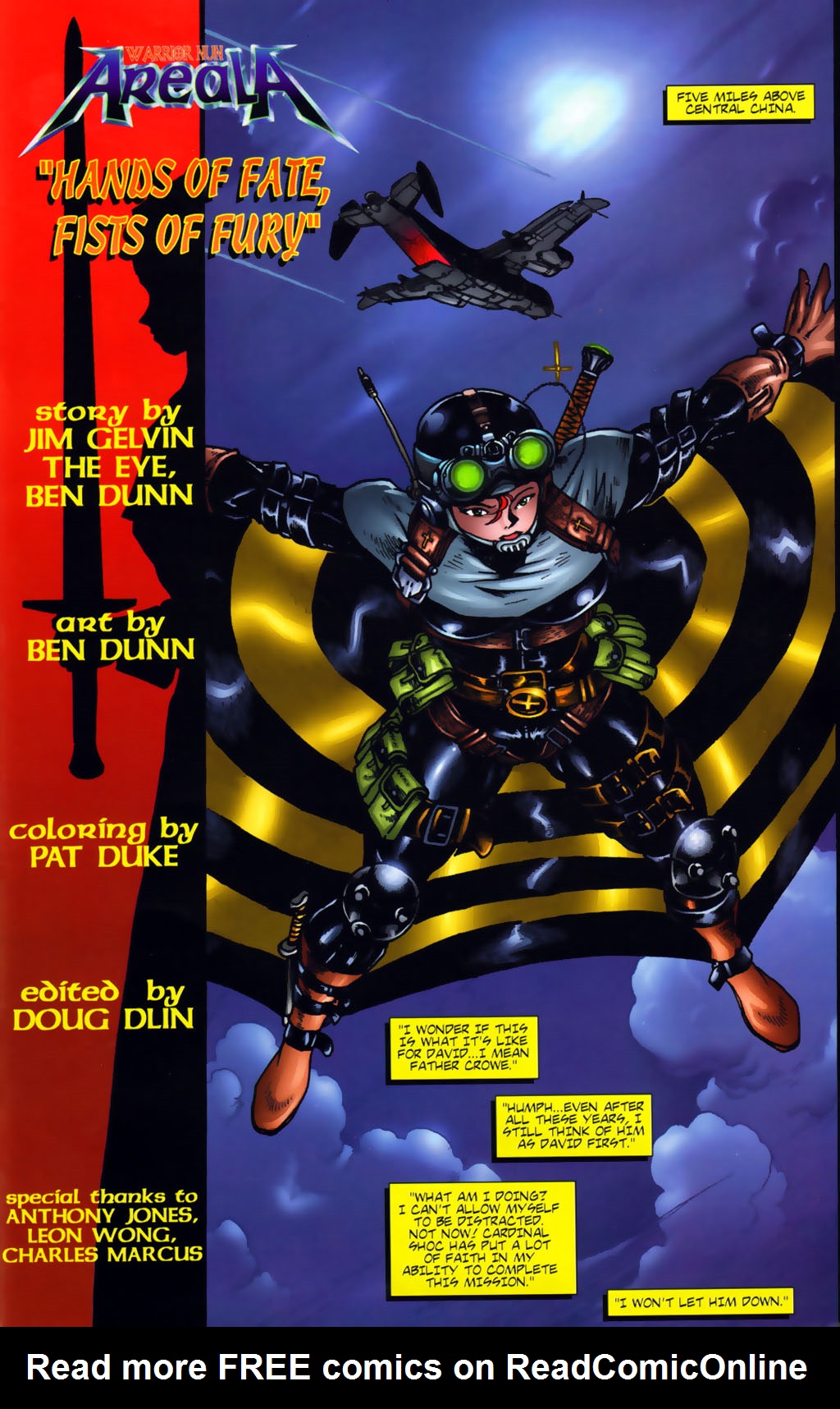 Read online Warrior Nun Areala: Resurrection comic -  Issue #2 - 3