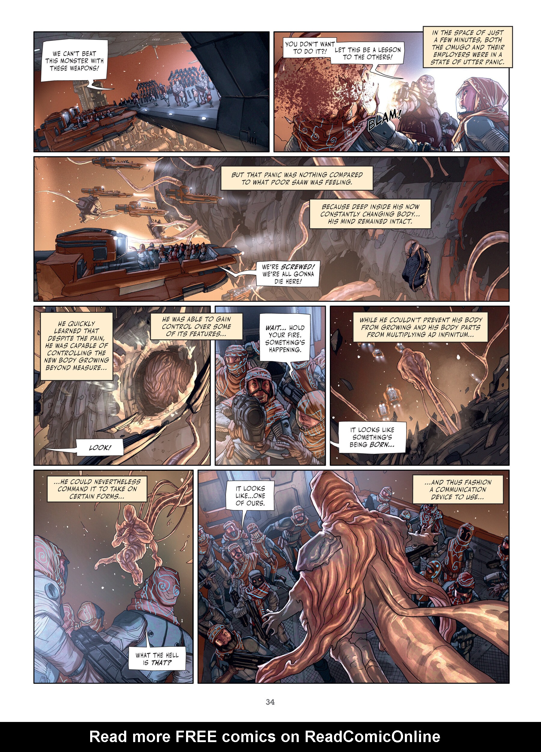 Read online The Metabaron comic -  Issue #7 - 33