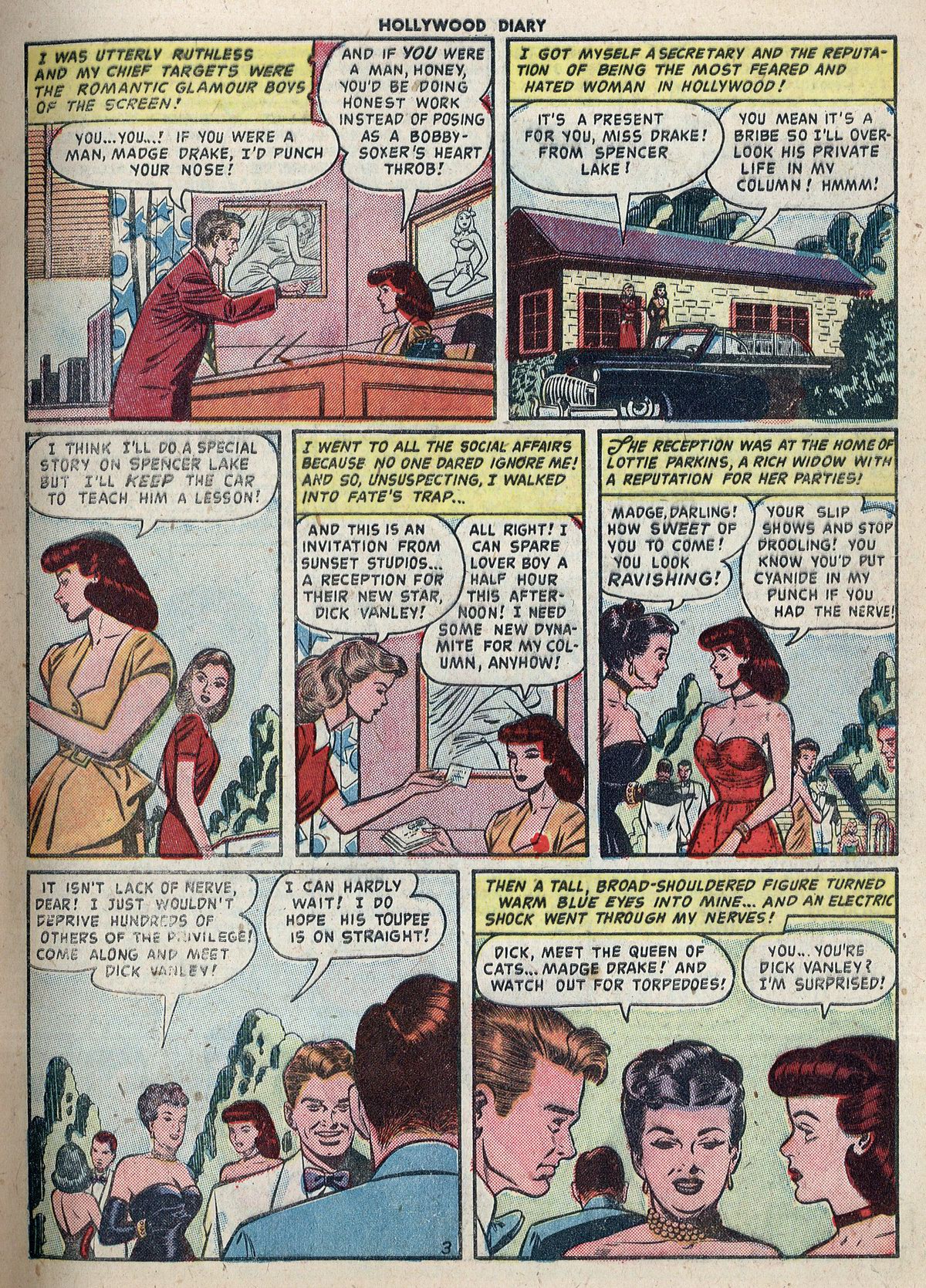 Read online Hollywood Diary comic -  Issue #1 - 5