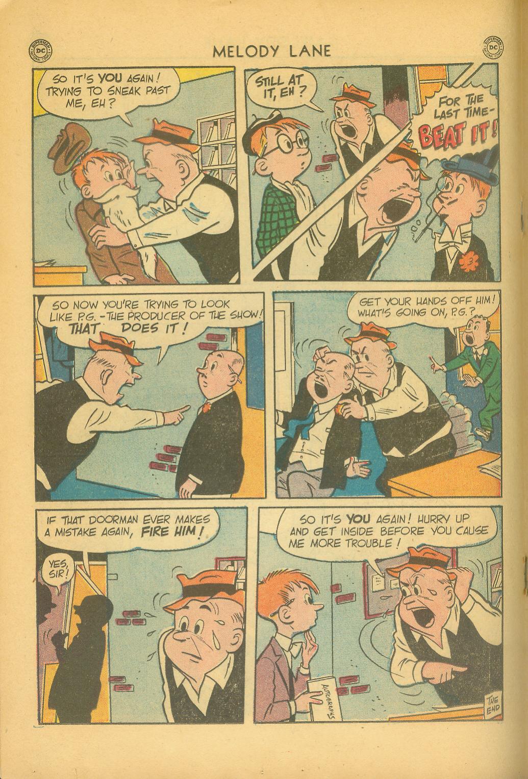 Read online Miss Melody Lane of Broadway comic -  Issue #1 - 26