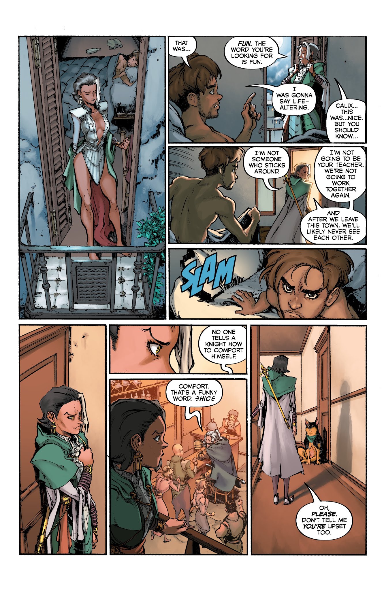 Read online Dragon Age: Deception comic -  Issue #3 - 4