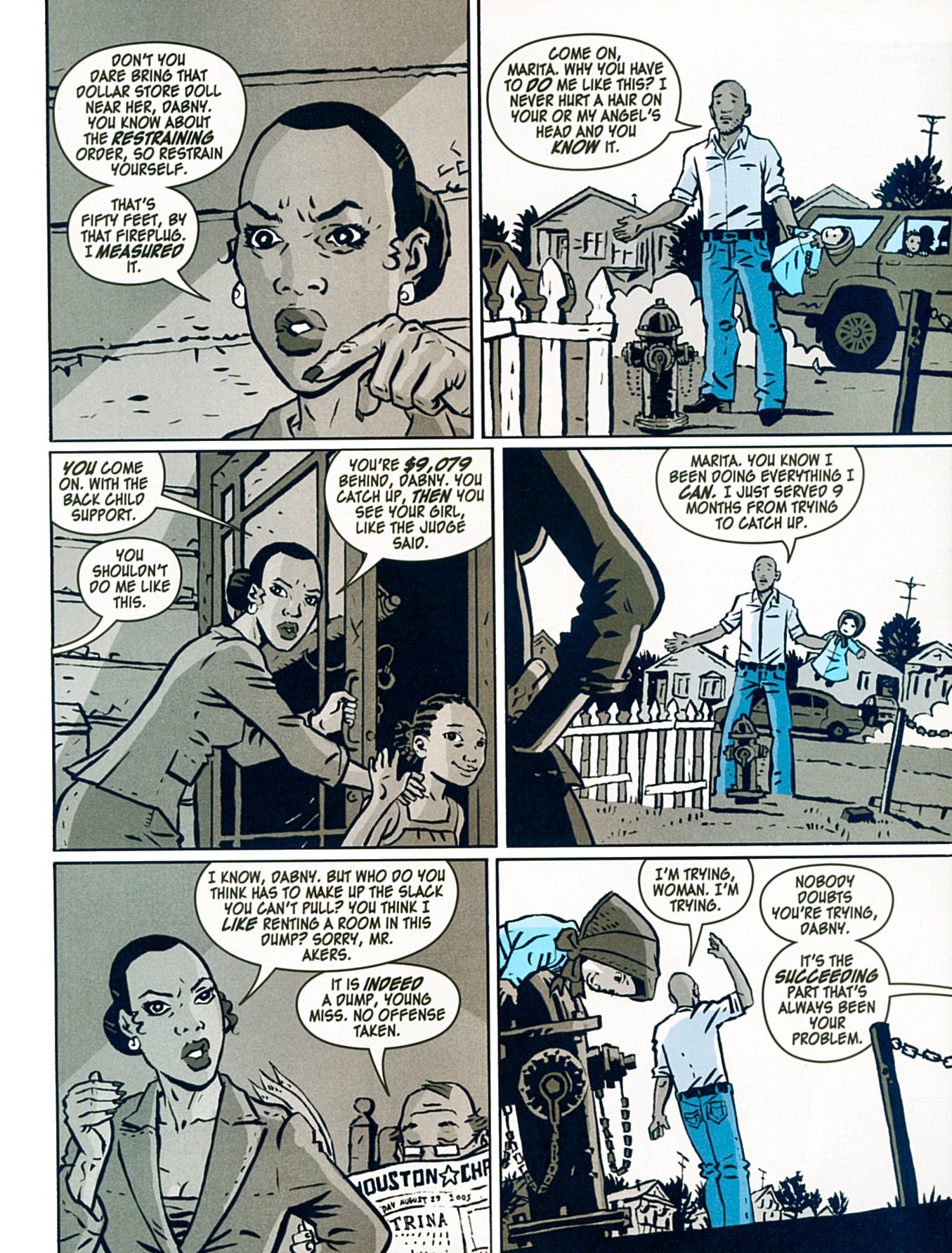 Read online Dark Rain: A New Orleans Story comic -  Issue # TPB - 36