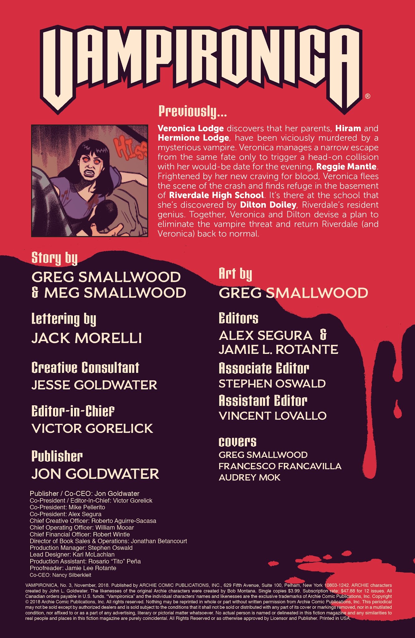 Read online Vampironica comic -  Issue #3 - 2