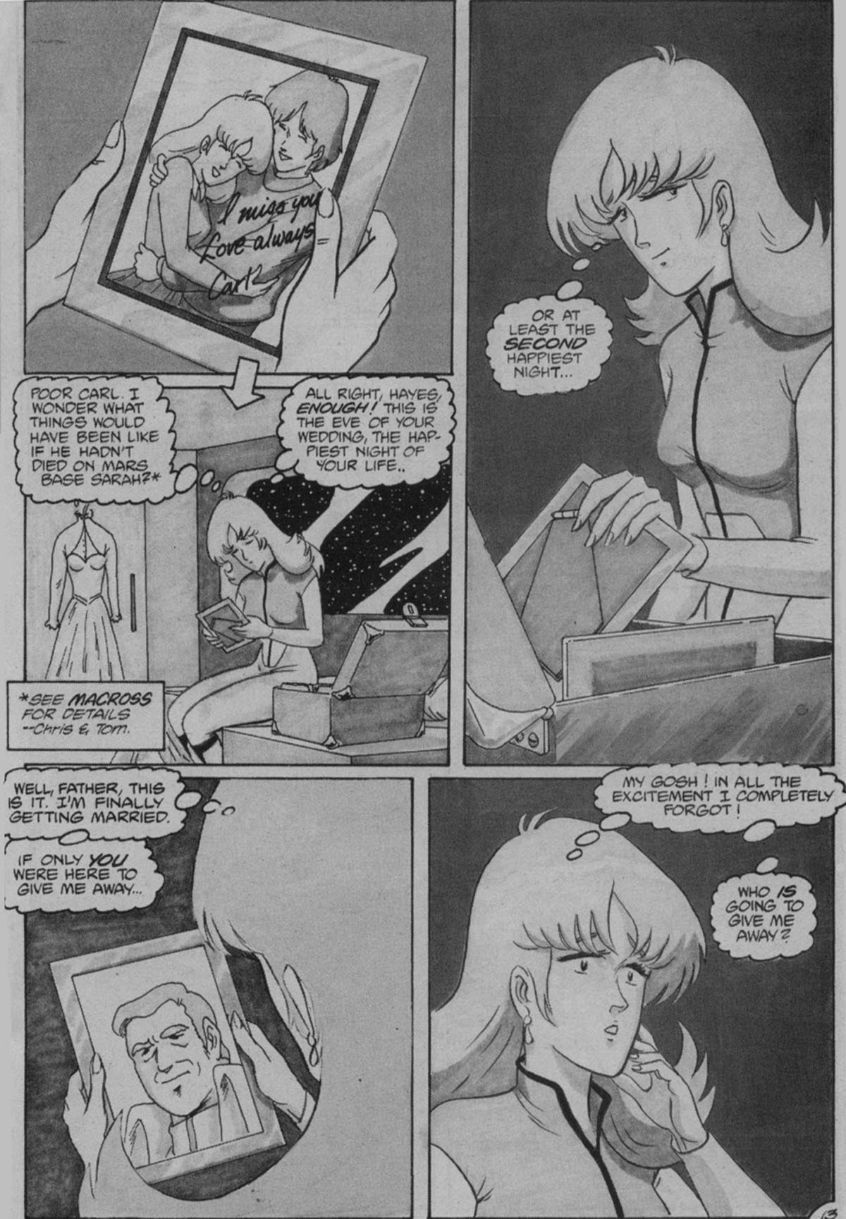 Read online Robotech II: The Sentinels - The Marriage of Rick Hunter and Lisa Hayes comic -  Issue # TPB 2 - 70