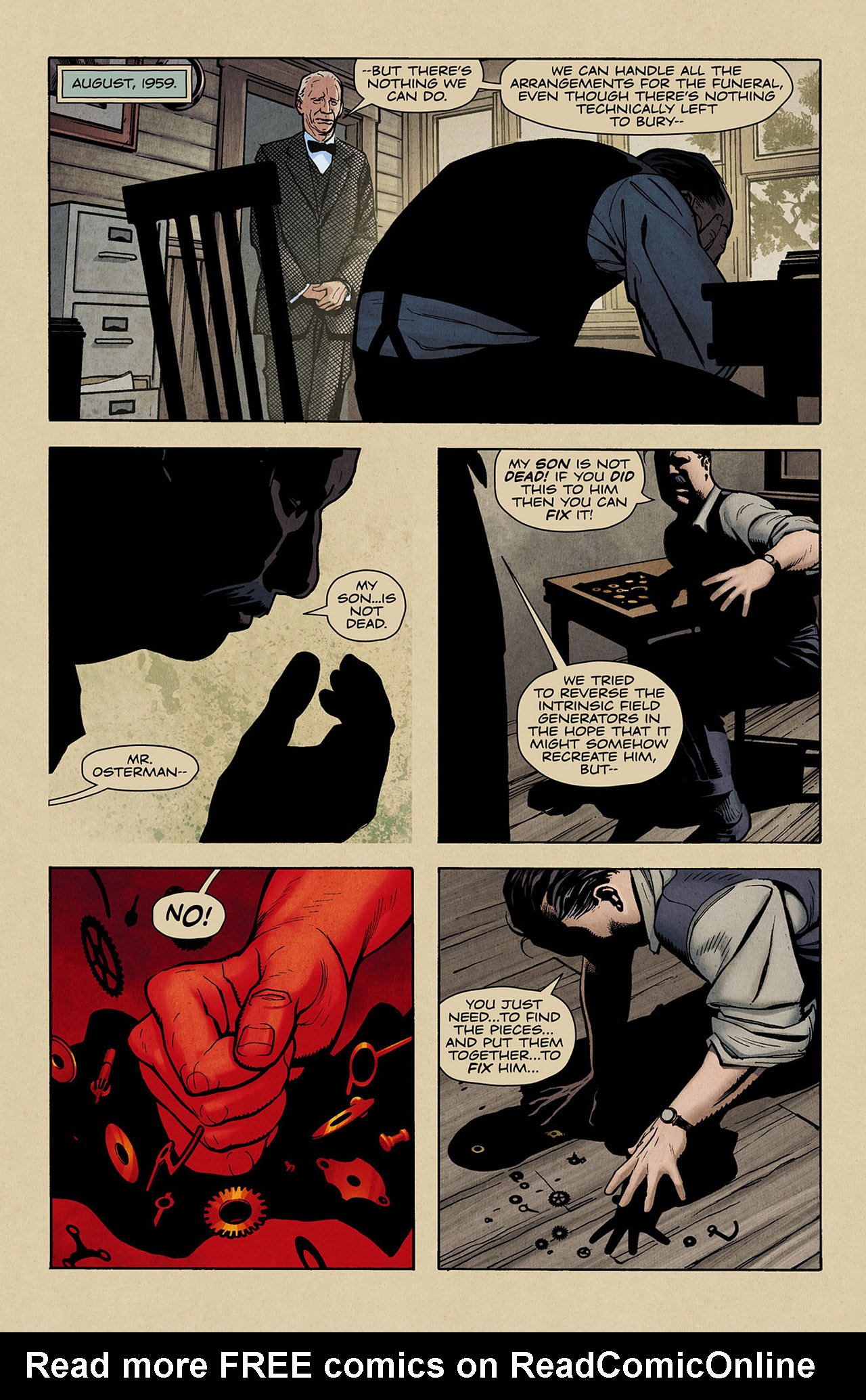 Read online Before Watchmen: Dr. Manhattan comic -  Issue #1 - 20