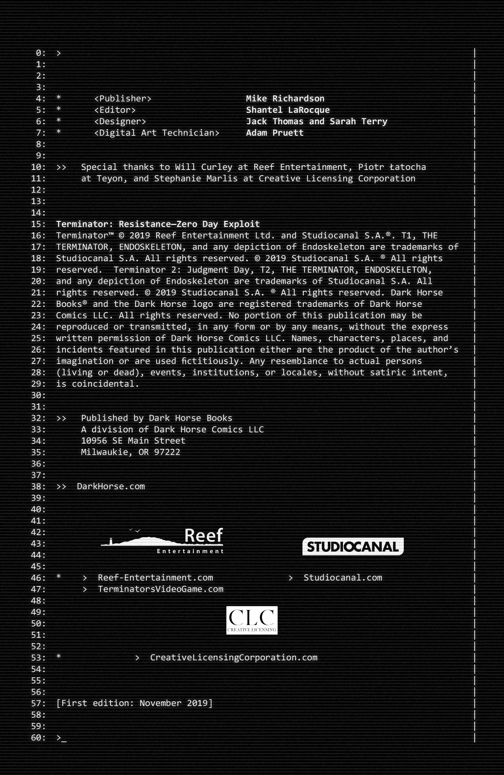 Read online Terminator: Resistance – Zero Day Exploit comic -  Issue # Full - 6