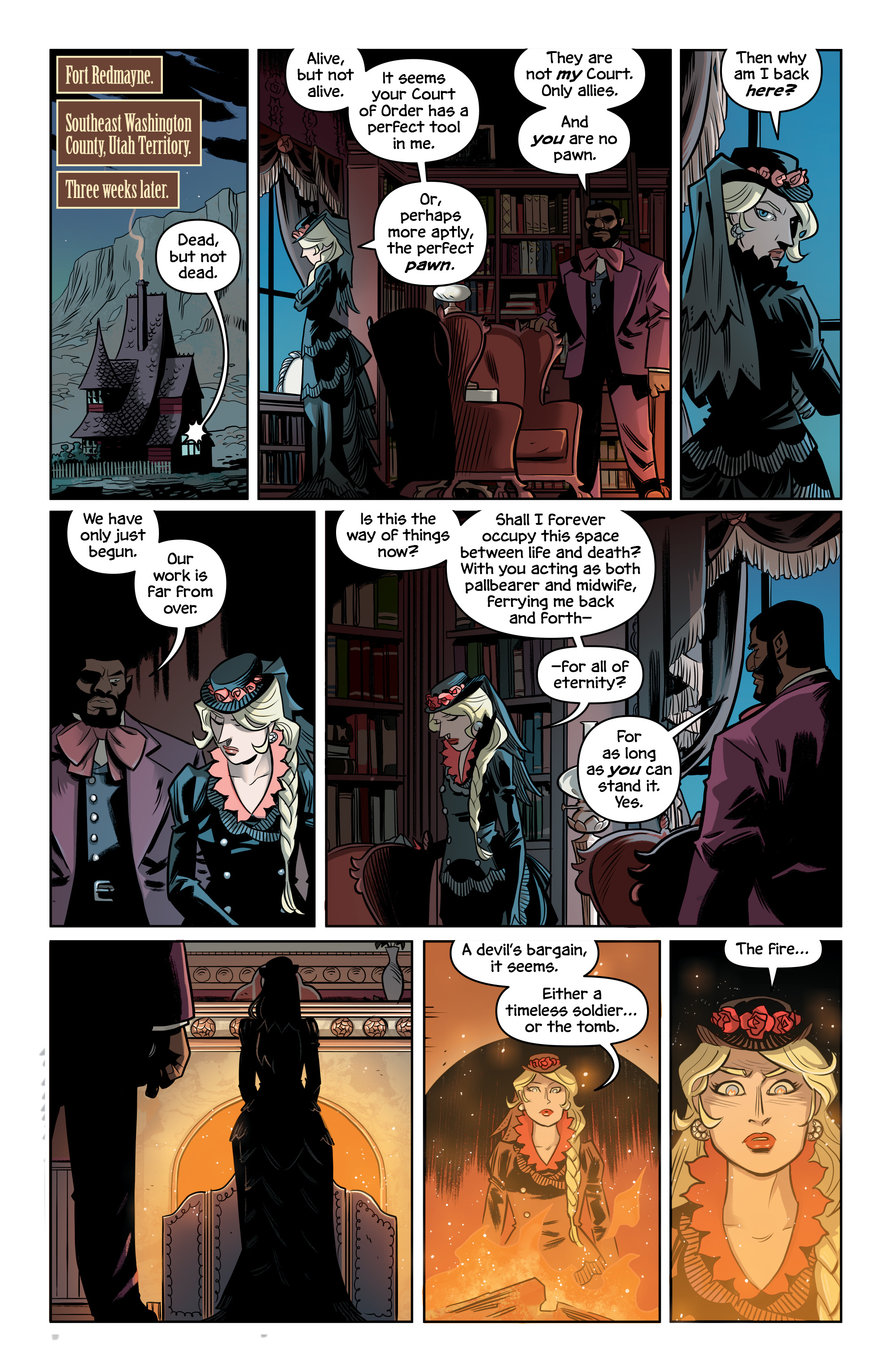 Read online Shadow Roads comic -  Issue #6 - 8