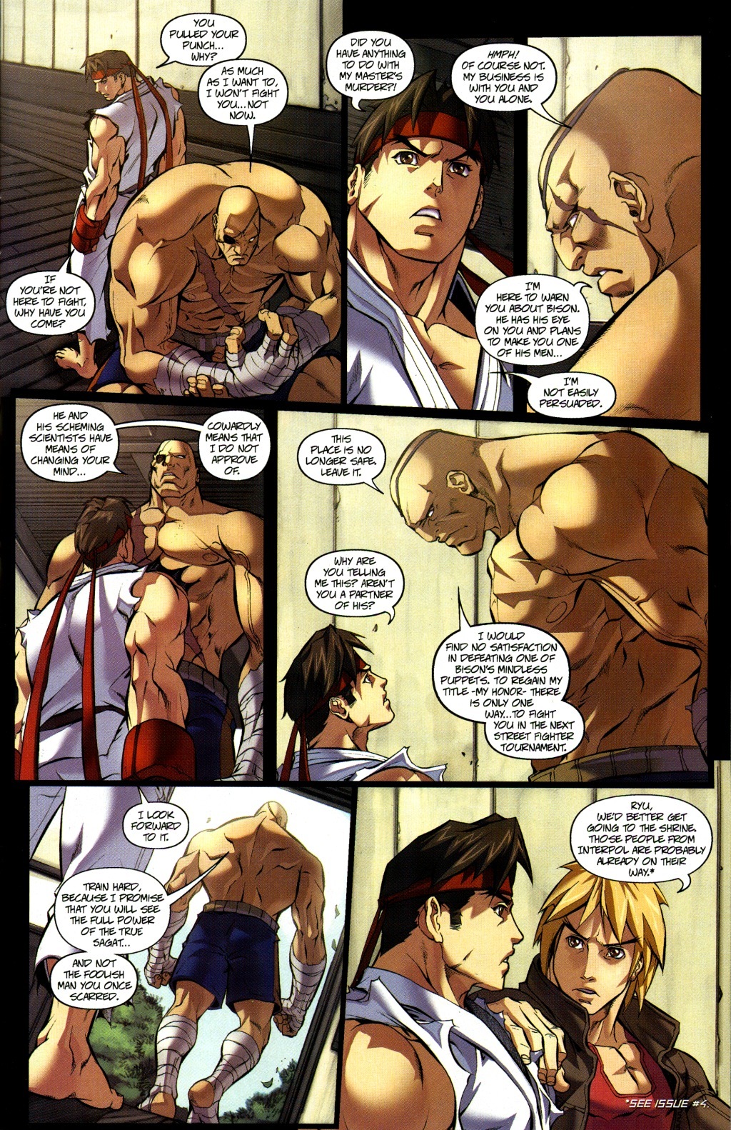 Read online Street Fighter (2003) comic -  Issue #5 - 7