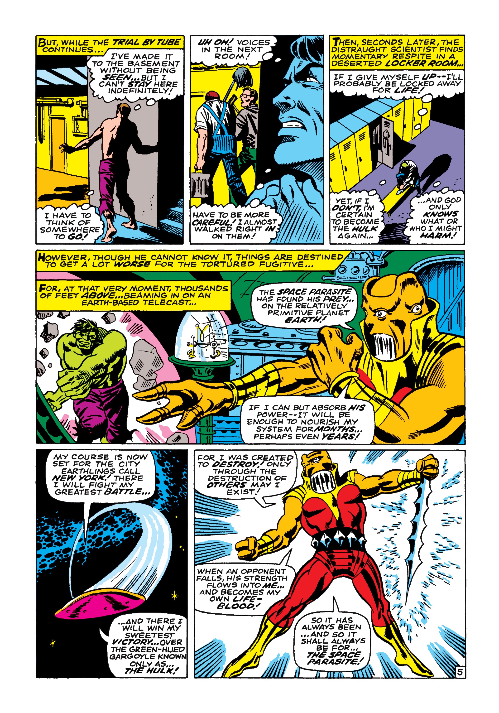 Read online Marvel Masterworks: The Incredible Hulk comic -  Issue # TPB 4 (Part 1) - 12