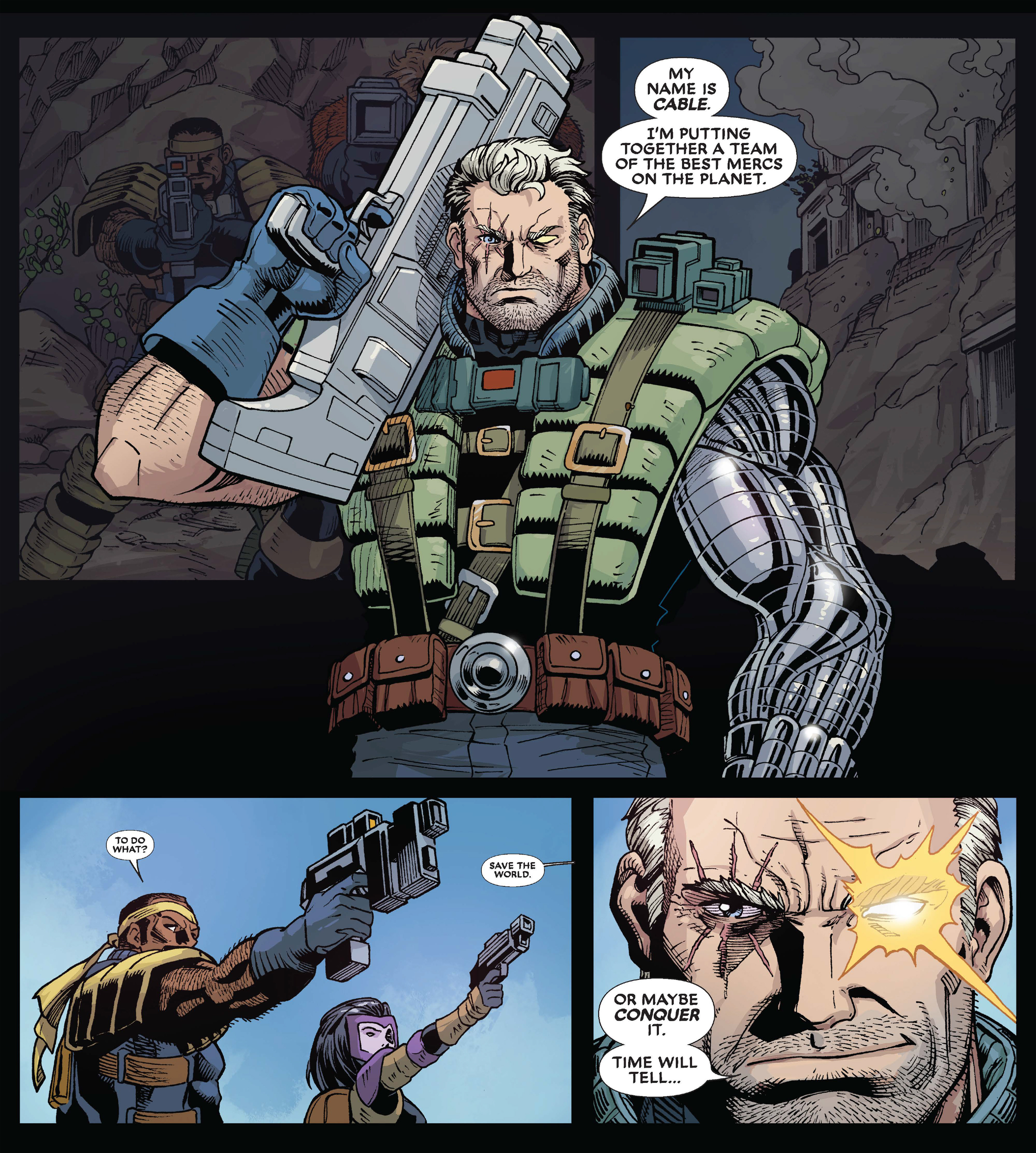 Read online Deadpool & Cable: Split Second Infinite Comic comic -  Issue #5 - 45