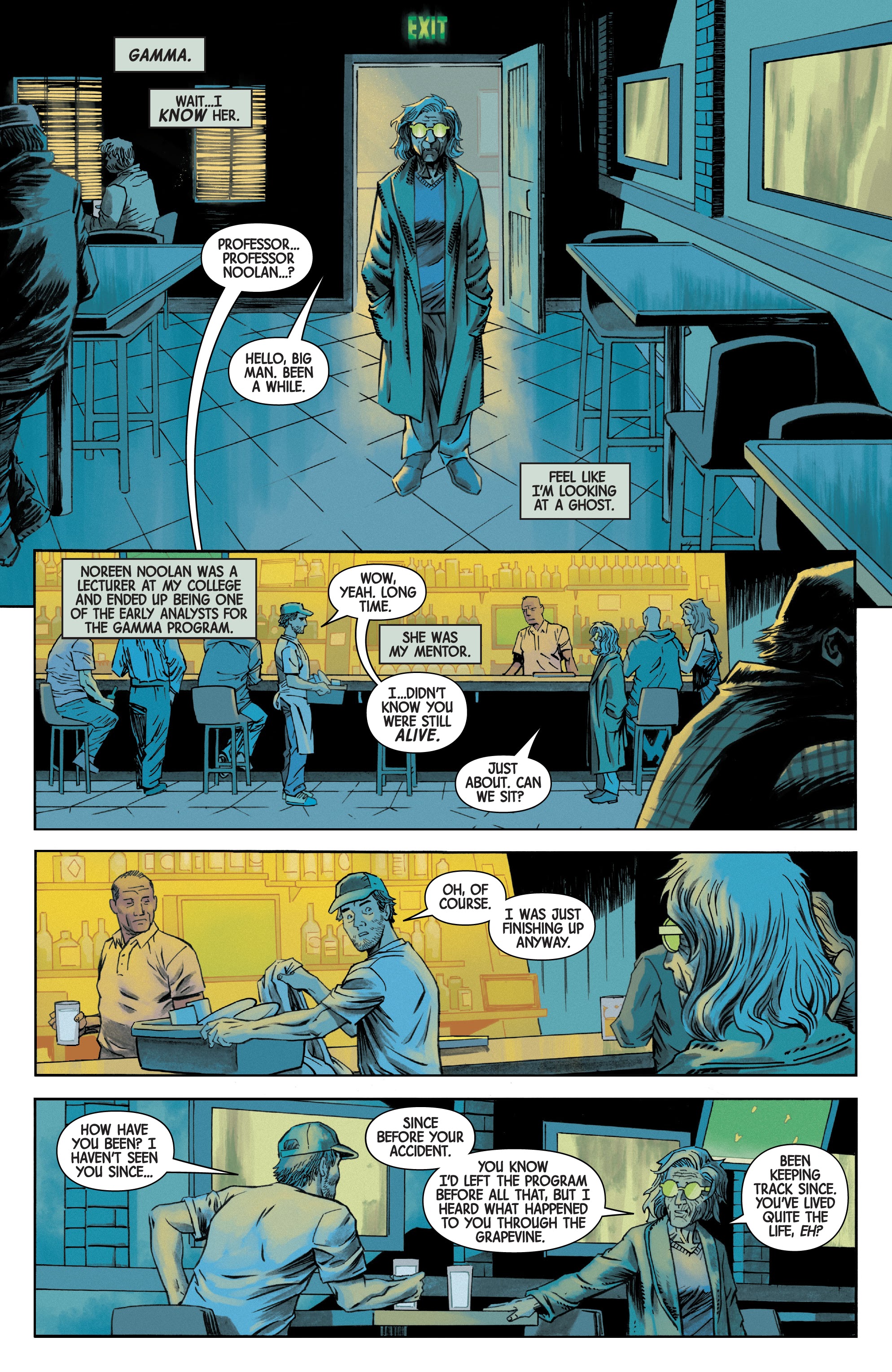 Read online Immortal Hulk: Flatline comic -  Issue #1 - 7
