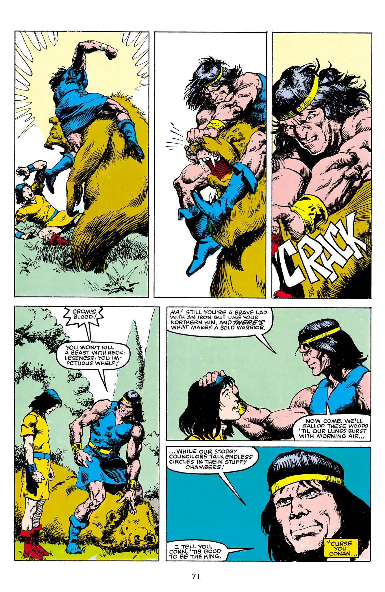 Read online The Chronicles of King Conan comic -  Issue # TPB 6 (Part 1) - 71