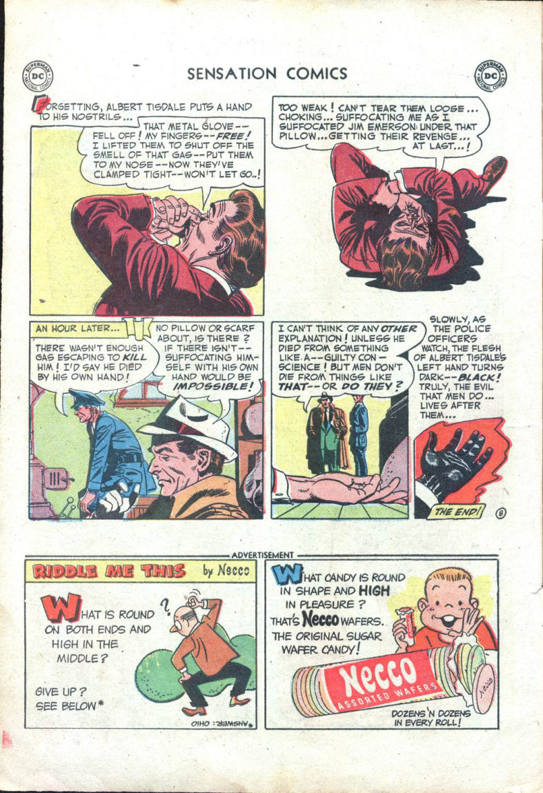 Read online Sensation (Mystery) Comics comic -  Issue #109 - 10