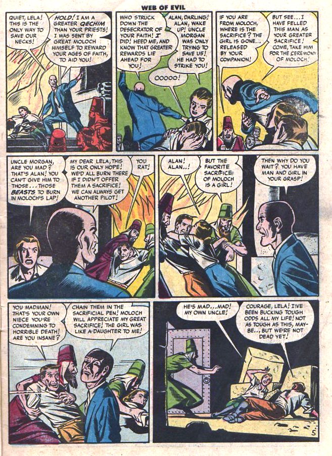 Read online Web of Evil comic -  Issue #6 - 5