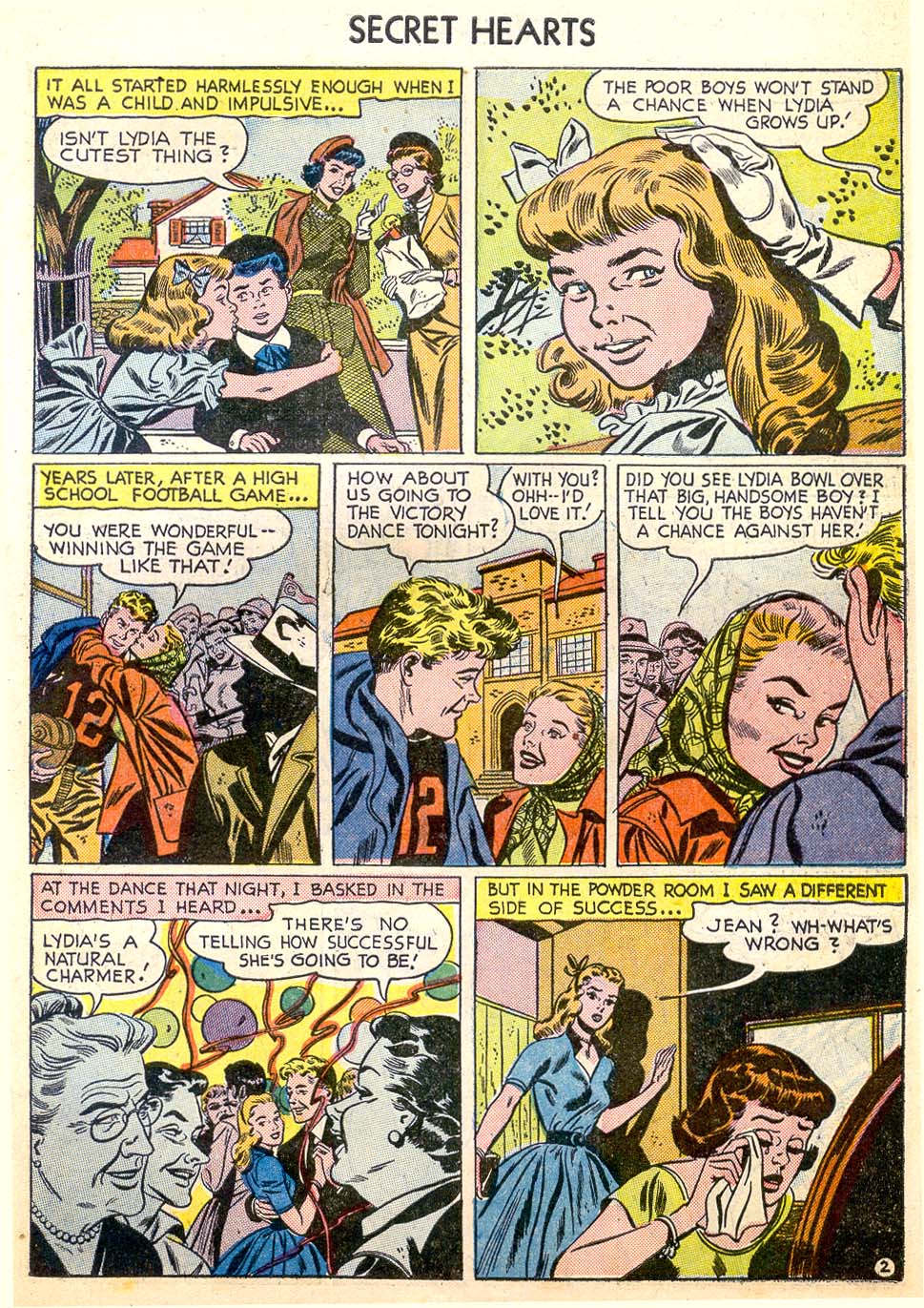 Read online Secret Hearts comic -  Issue #26 - 27