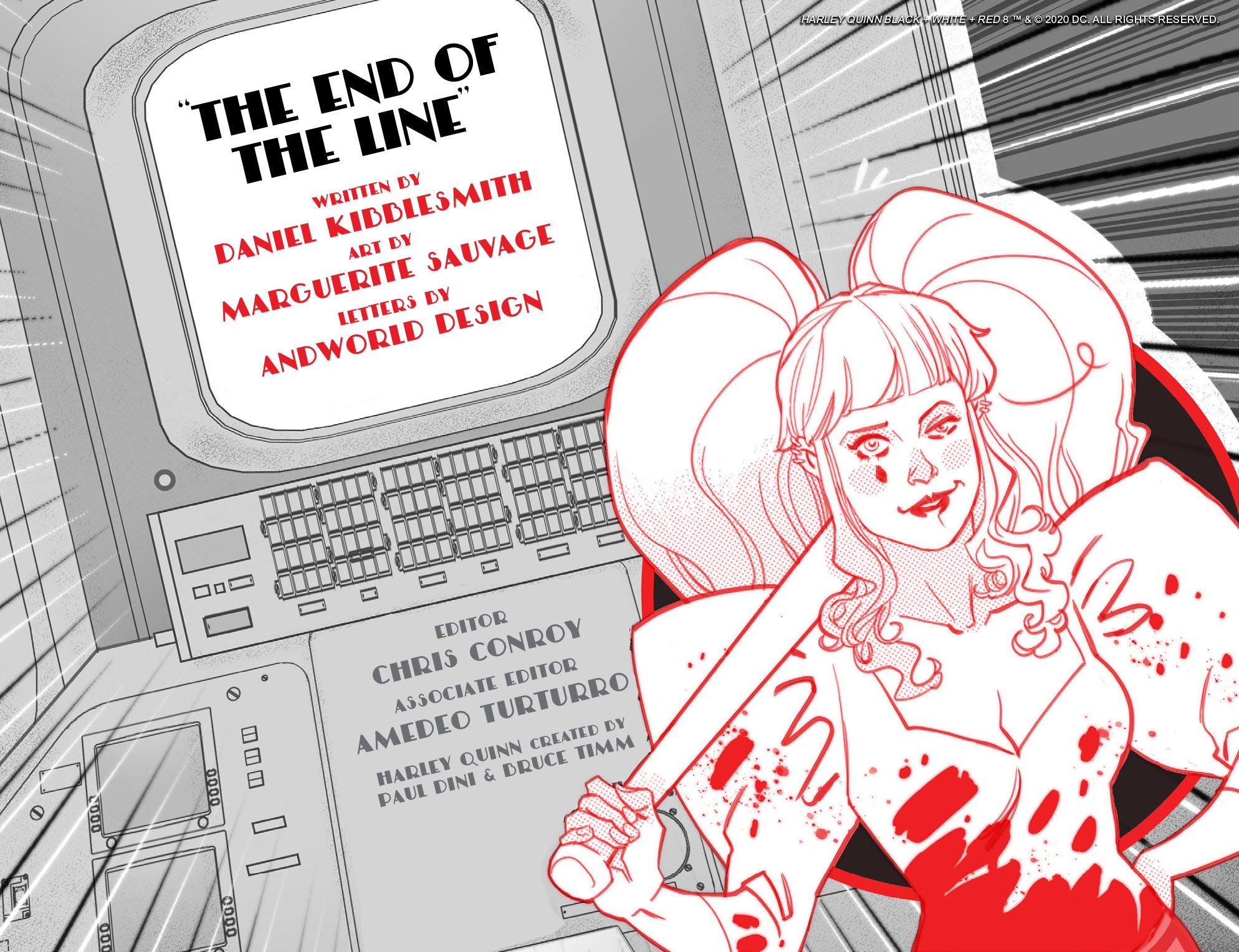 Read online Harley Quinn Black   White   Red comic -  Issue #8 - 3