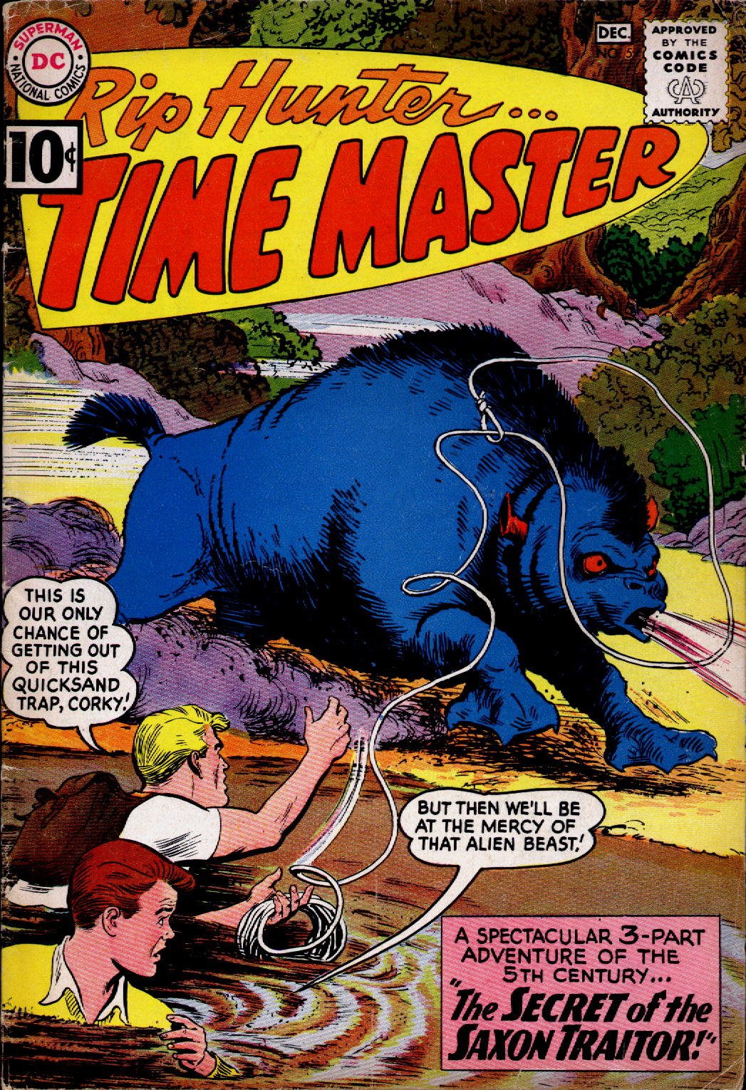 Read online Rip Hunter...Time Master comic -  Issue #5 - 1