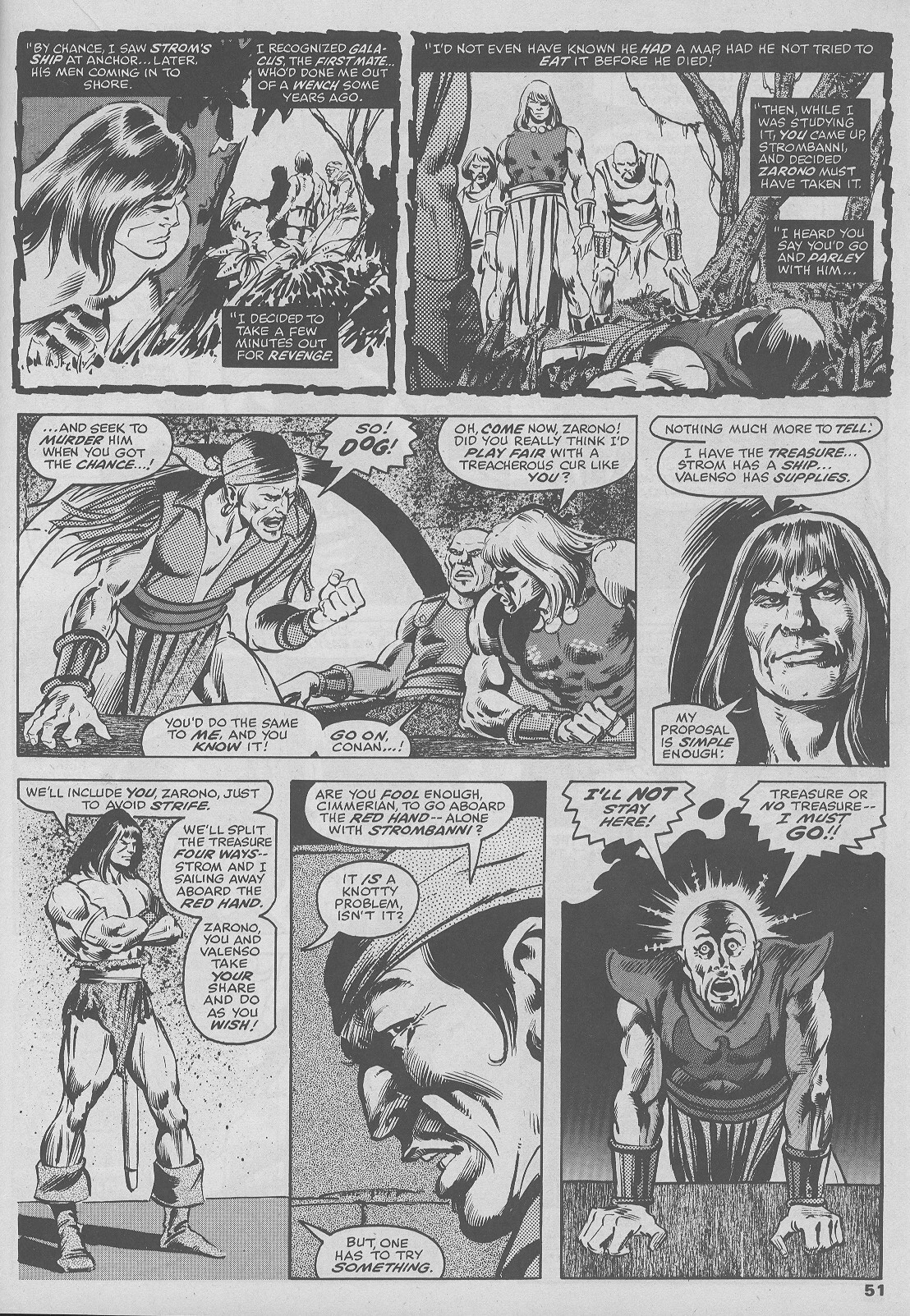 Read online The Savage Sword Of Conan comic -  Issue #47 - 51