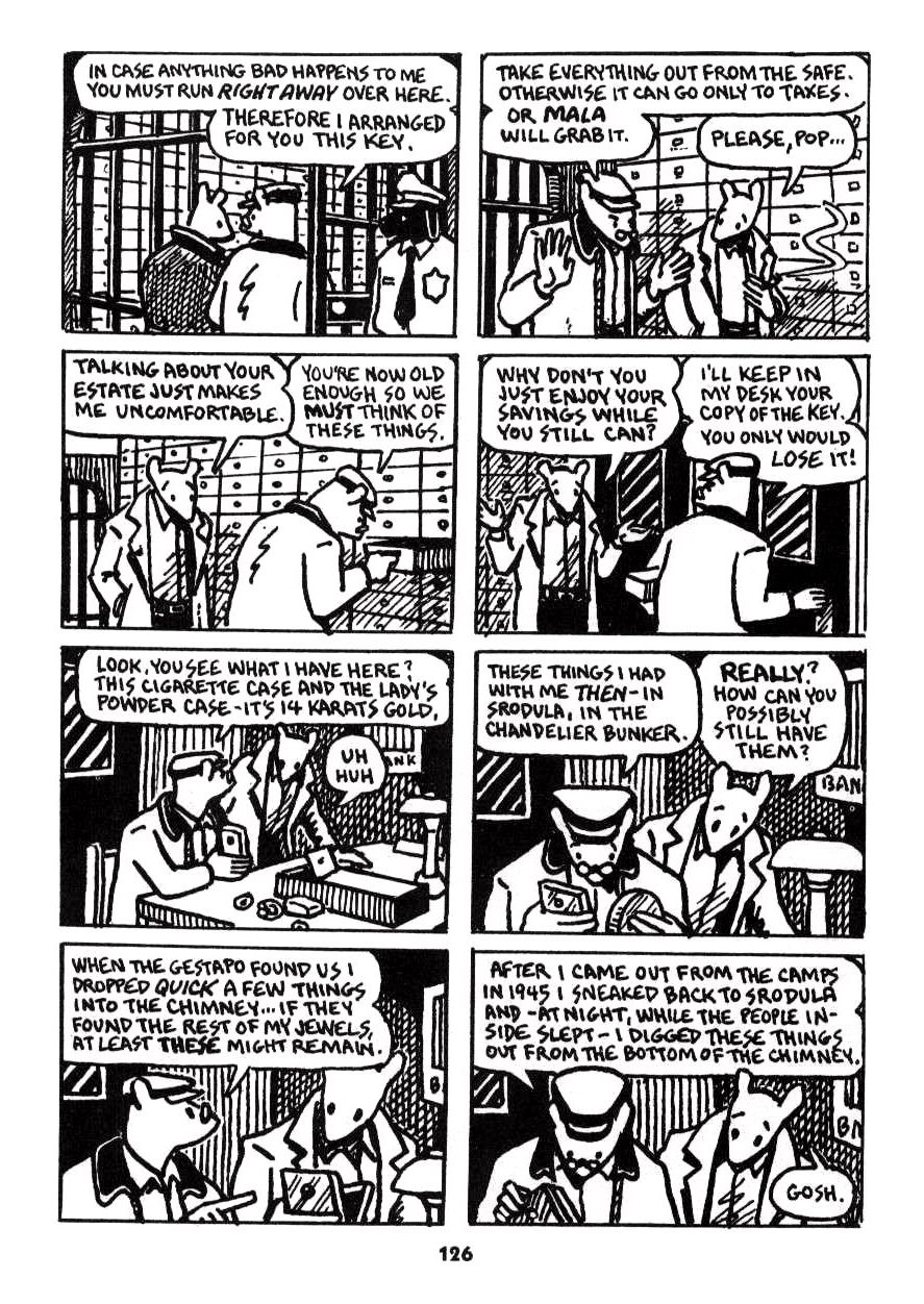 Read online Maus: A Survivor's Tale comic -  Issue # TPB 1 - 119