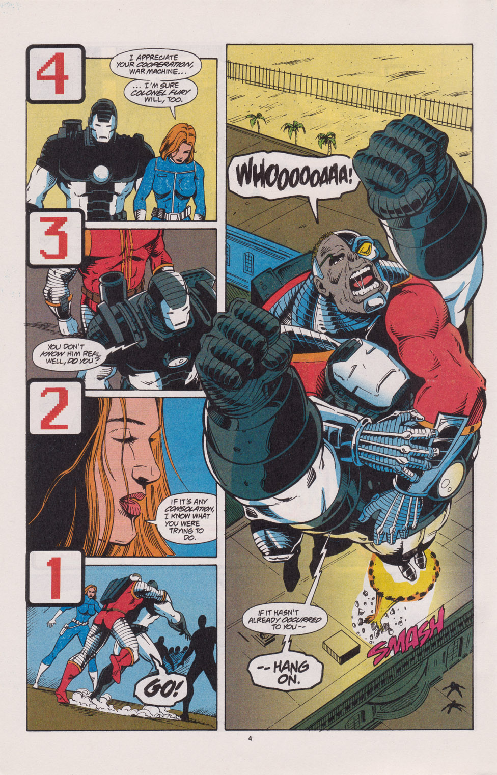 Read online War Machine (1994) comic -  Issue #3 - 5