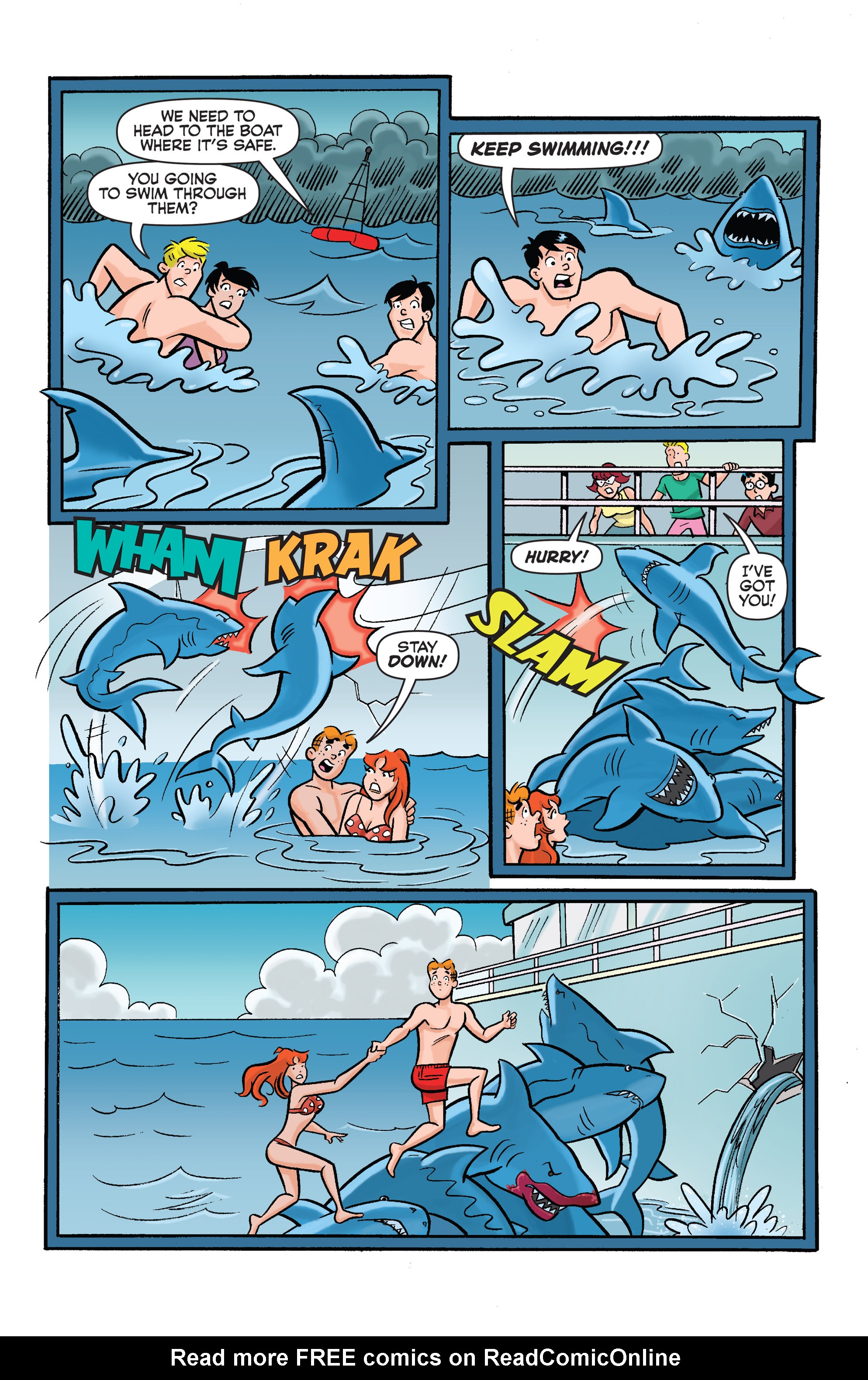 Read online Archie vs. Sharknado comic -  Issue #Archie vs. Sharknado Full - 18