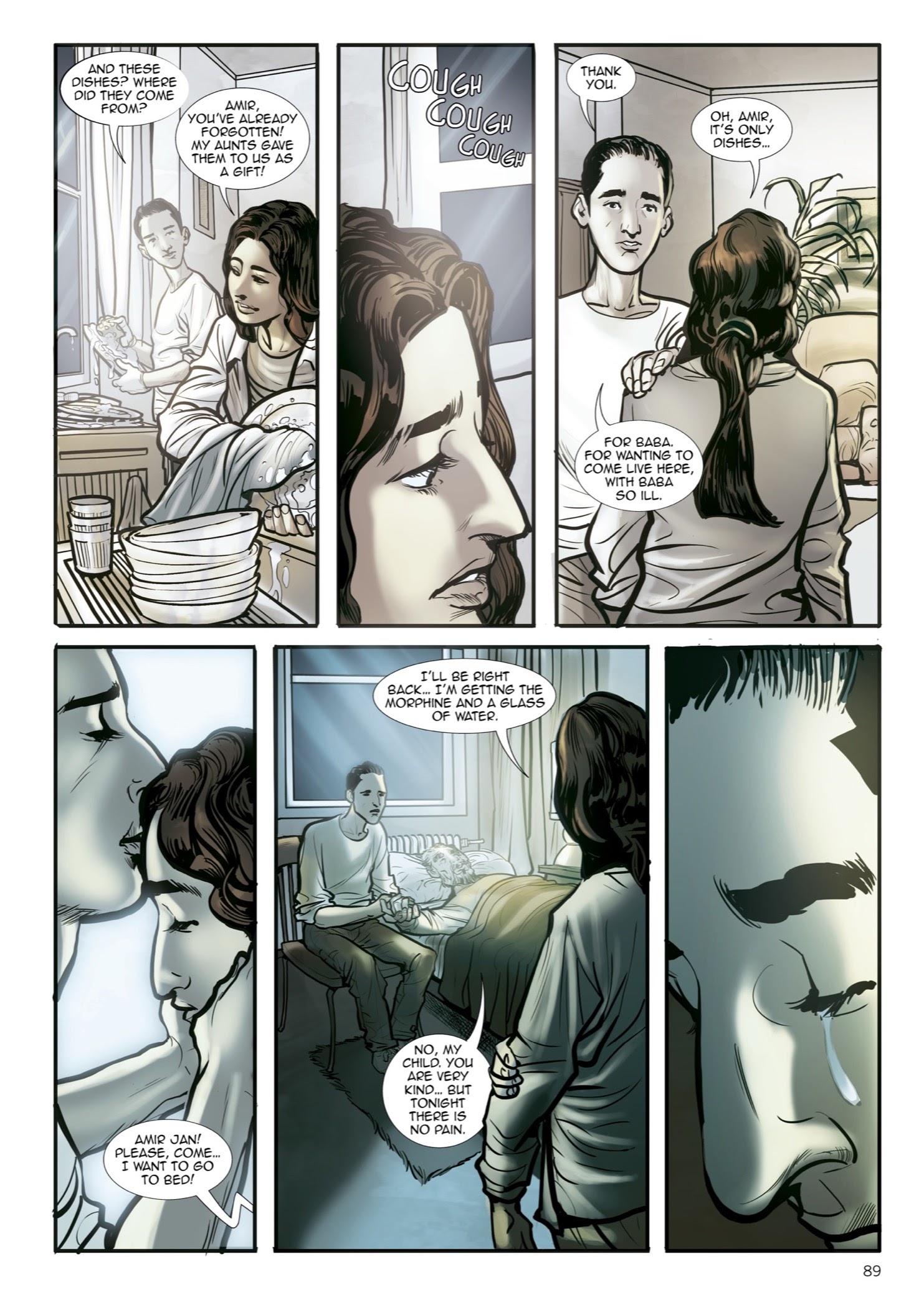 Read online The Kite Runner comic -  Issue # TPB - 90