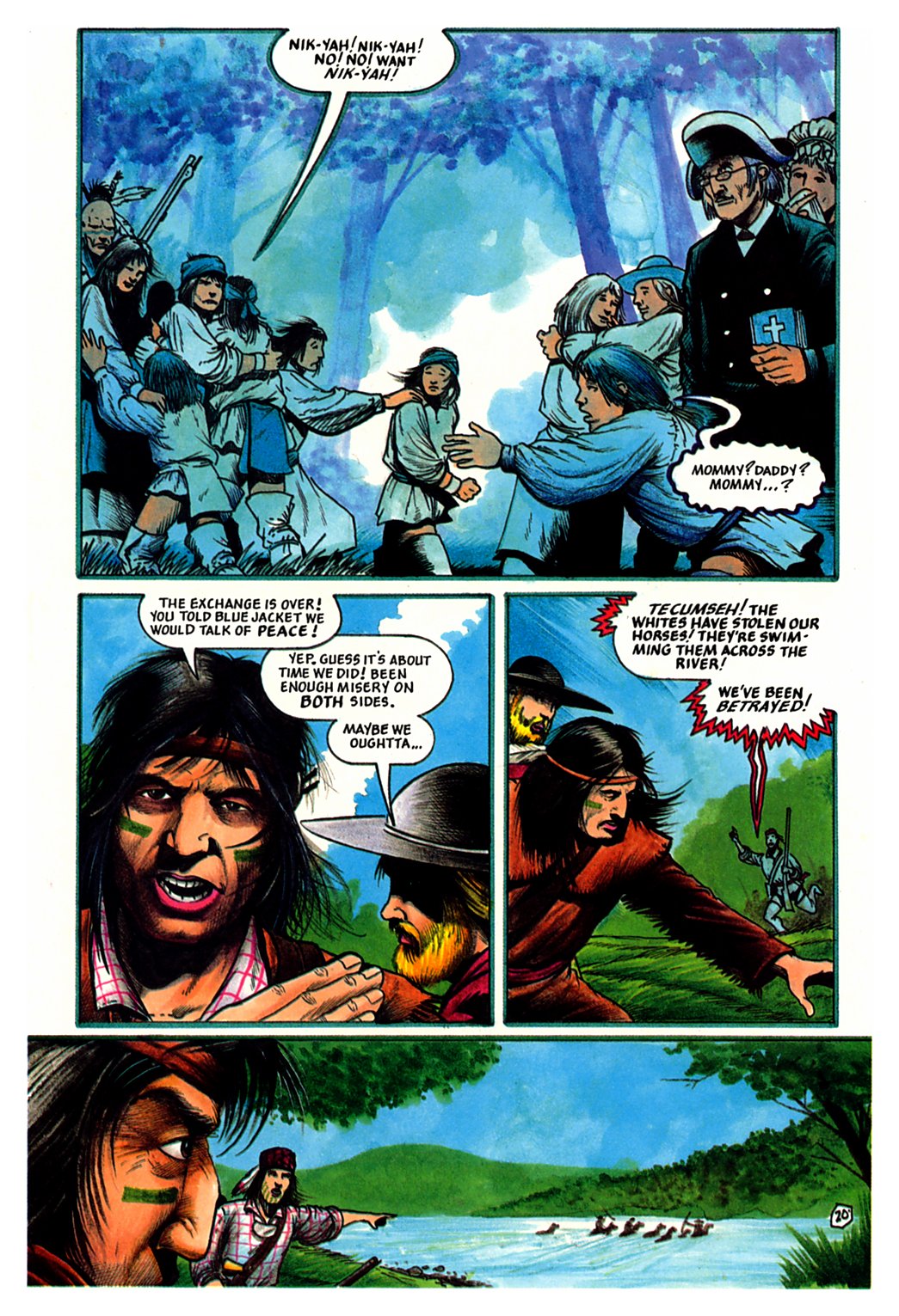 Read online Allen W. Eckert's Tecumseh! comic -  Issue # Full - 24