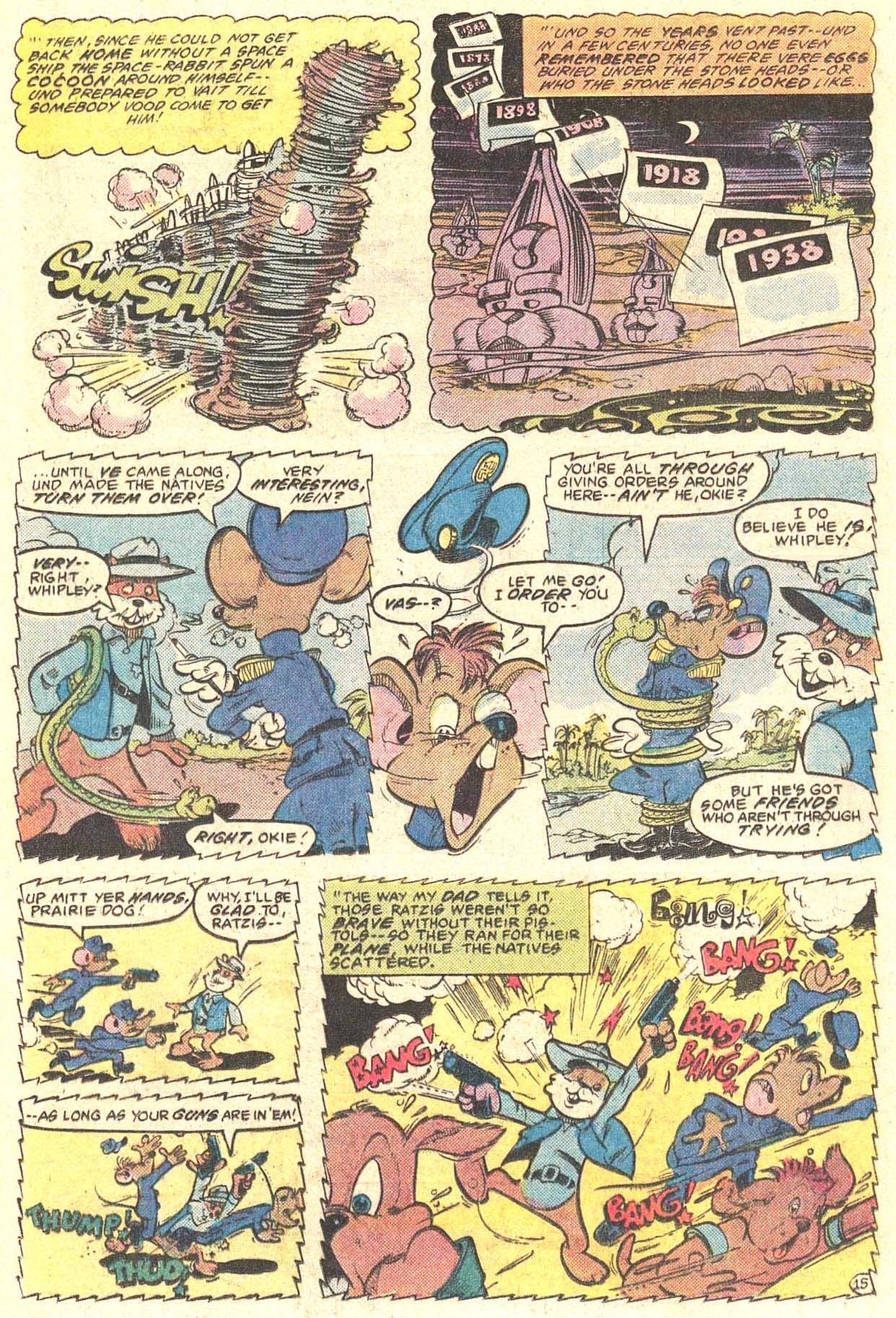 Read online Captain Carrot and His Amazing Zoo Crew! comic -  Issue #5 - 16