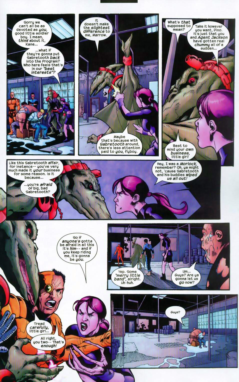 Read online Weapon X (2002) comic -  Issue #4 - 16