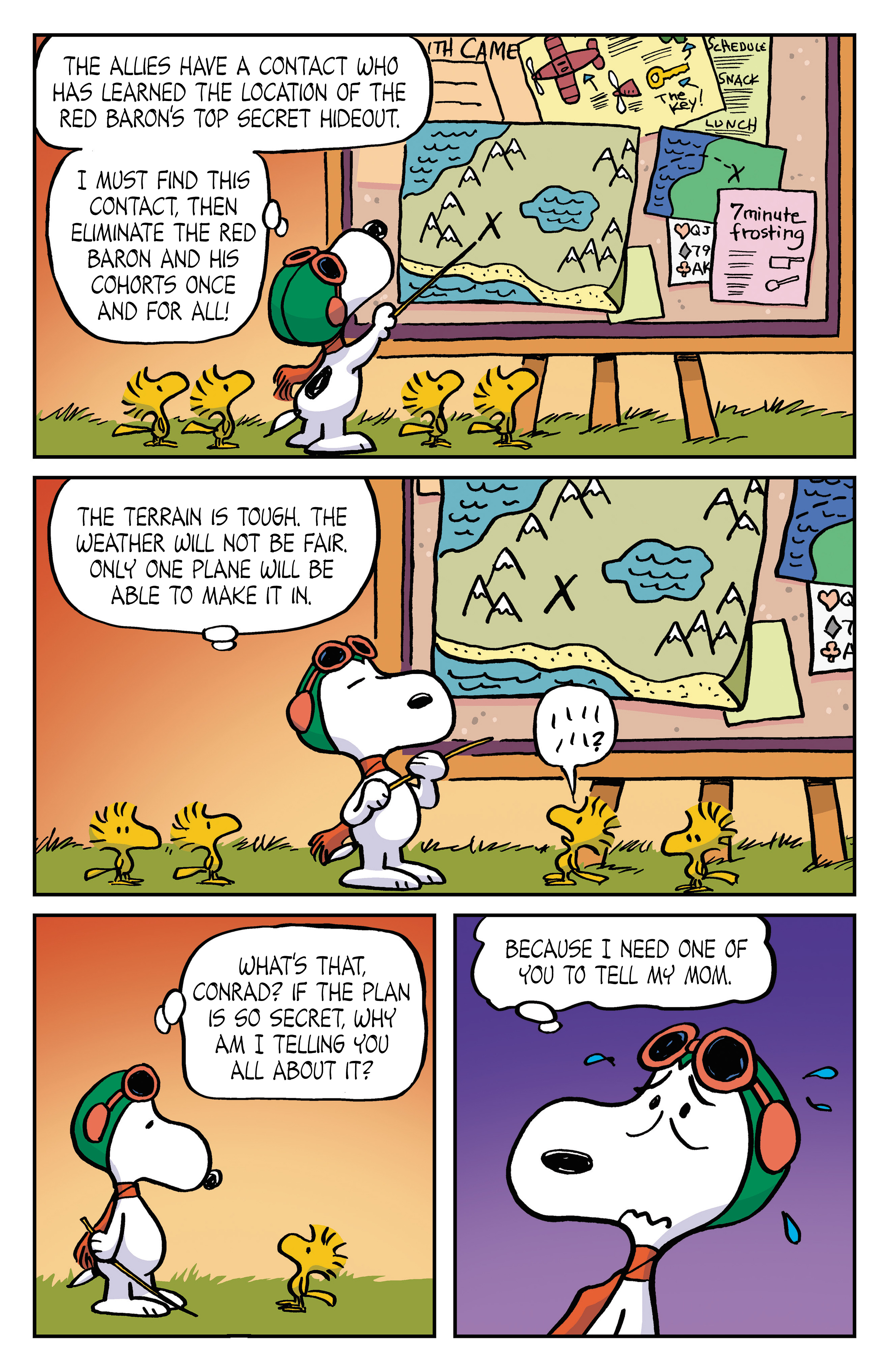 Read online Peanuts: Where Beagles Dare! comic -  Issue # Full - 24